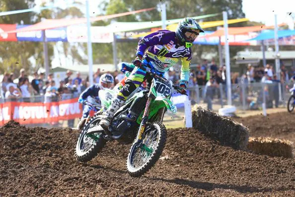 Matt Moss was victorious in the opening round down under.