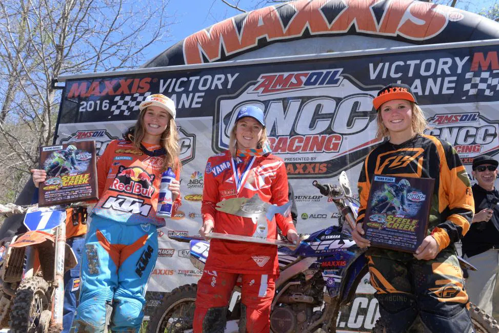 WXC Podium: (2) Kacy Martinez (1) Becca Sheets (3) Brooke Cosner