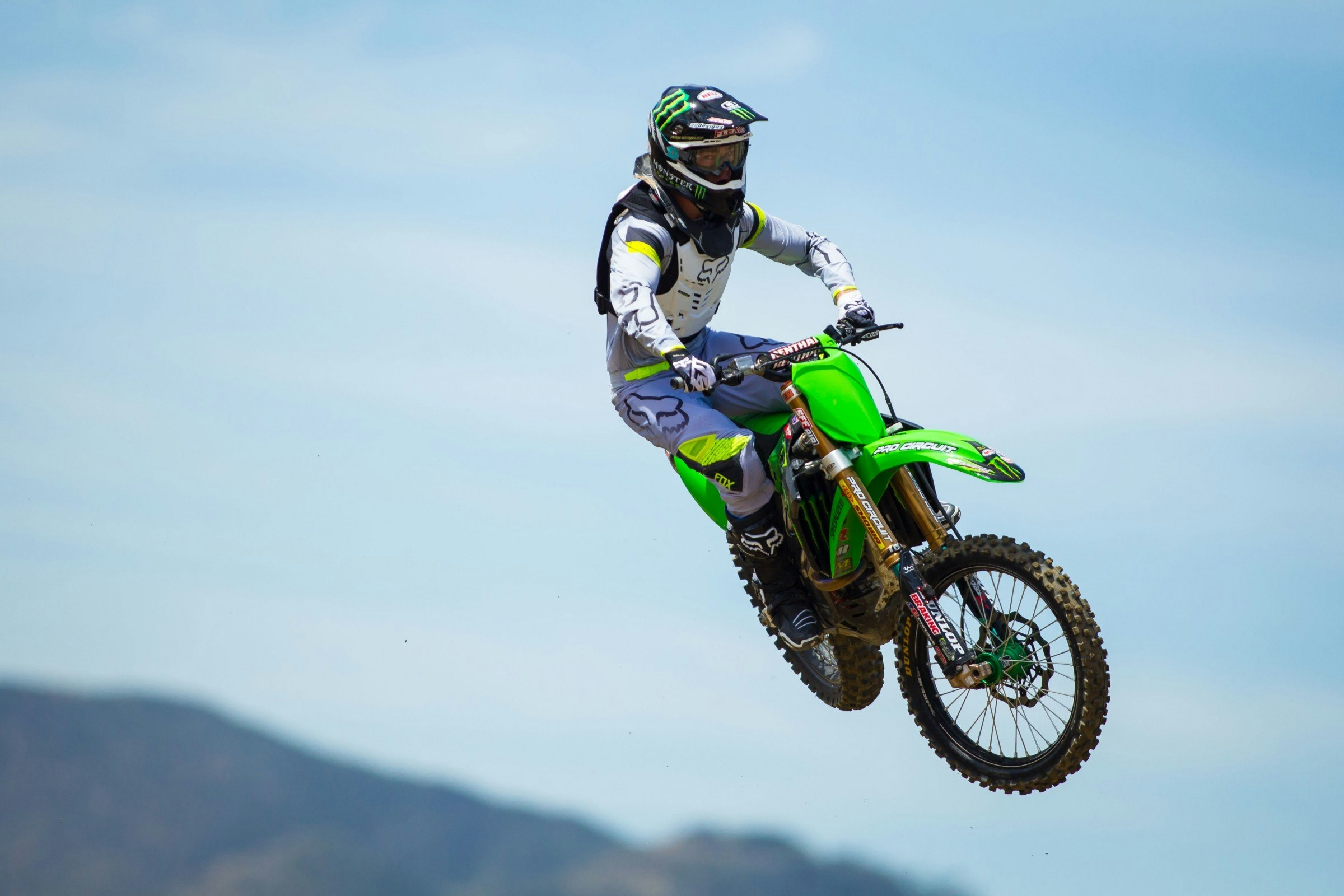 Spy Photos: Gannon Audette on Monster Energy/Pro Circuit Kawasaki