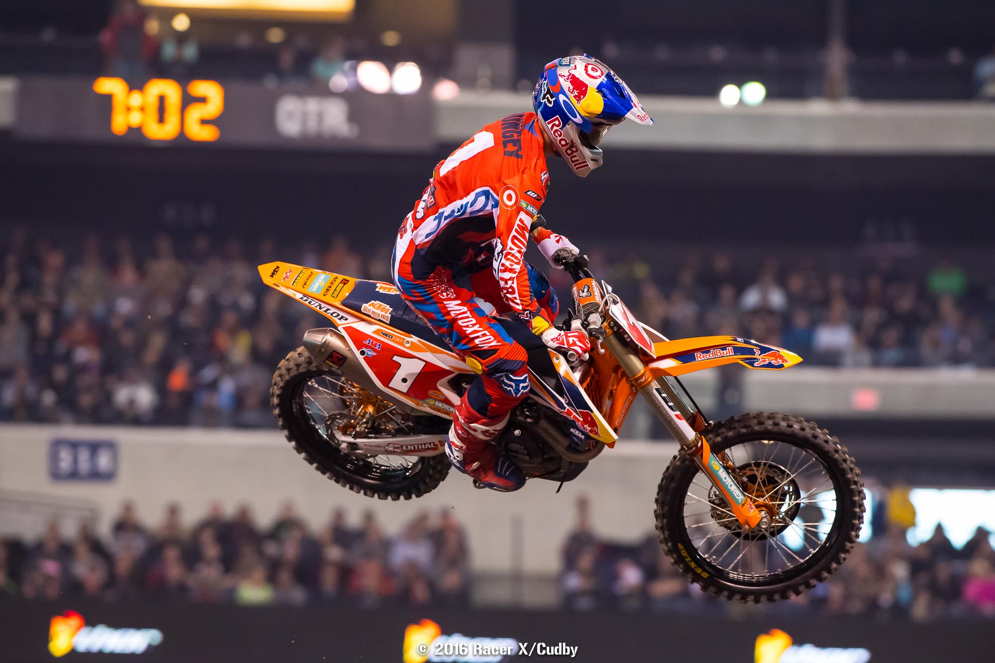 Dungey won his seventh main event of the season in Indy.