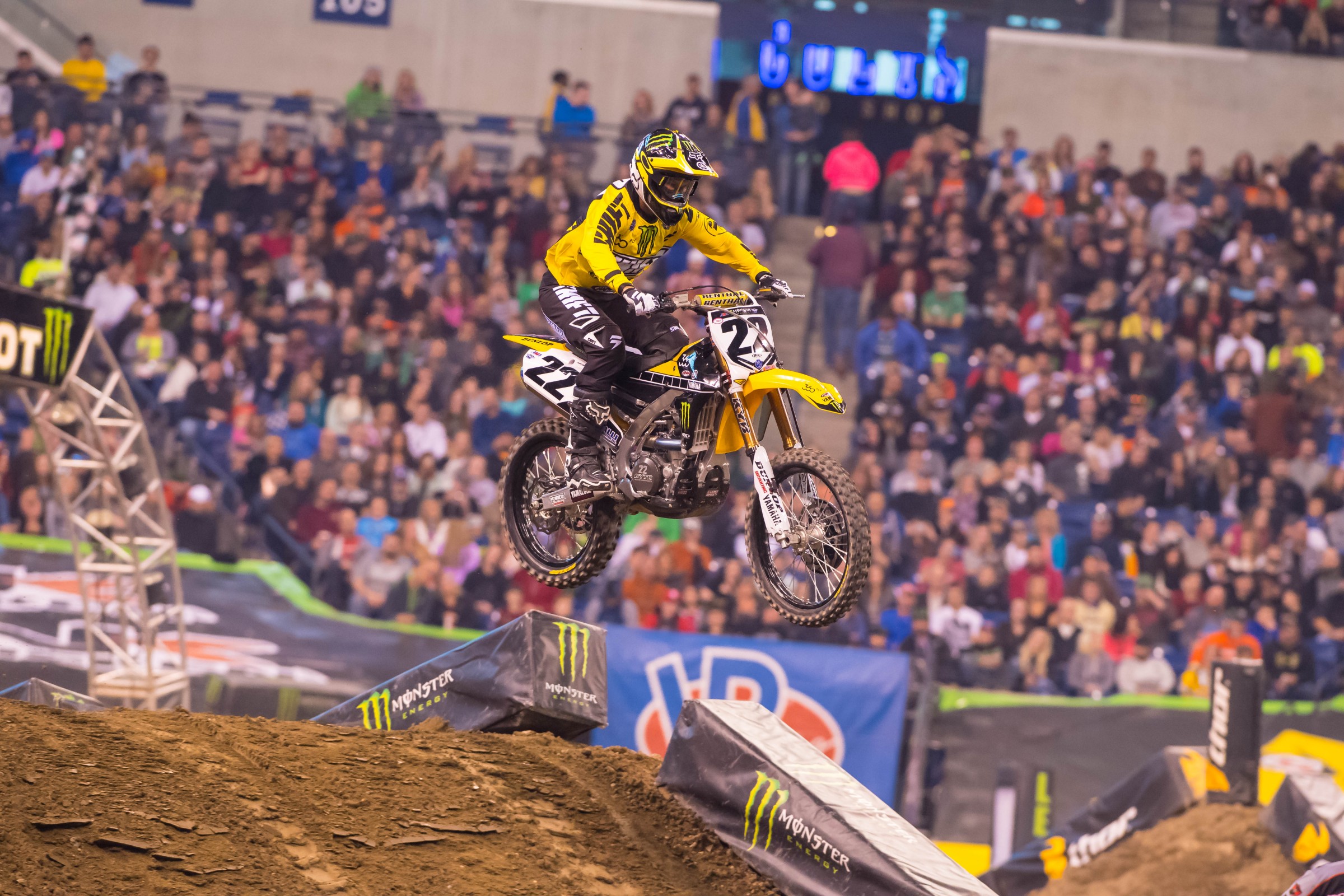 Reed finished sixth in Indy.