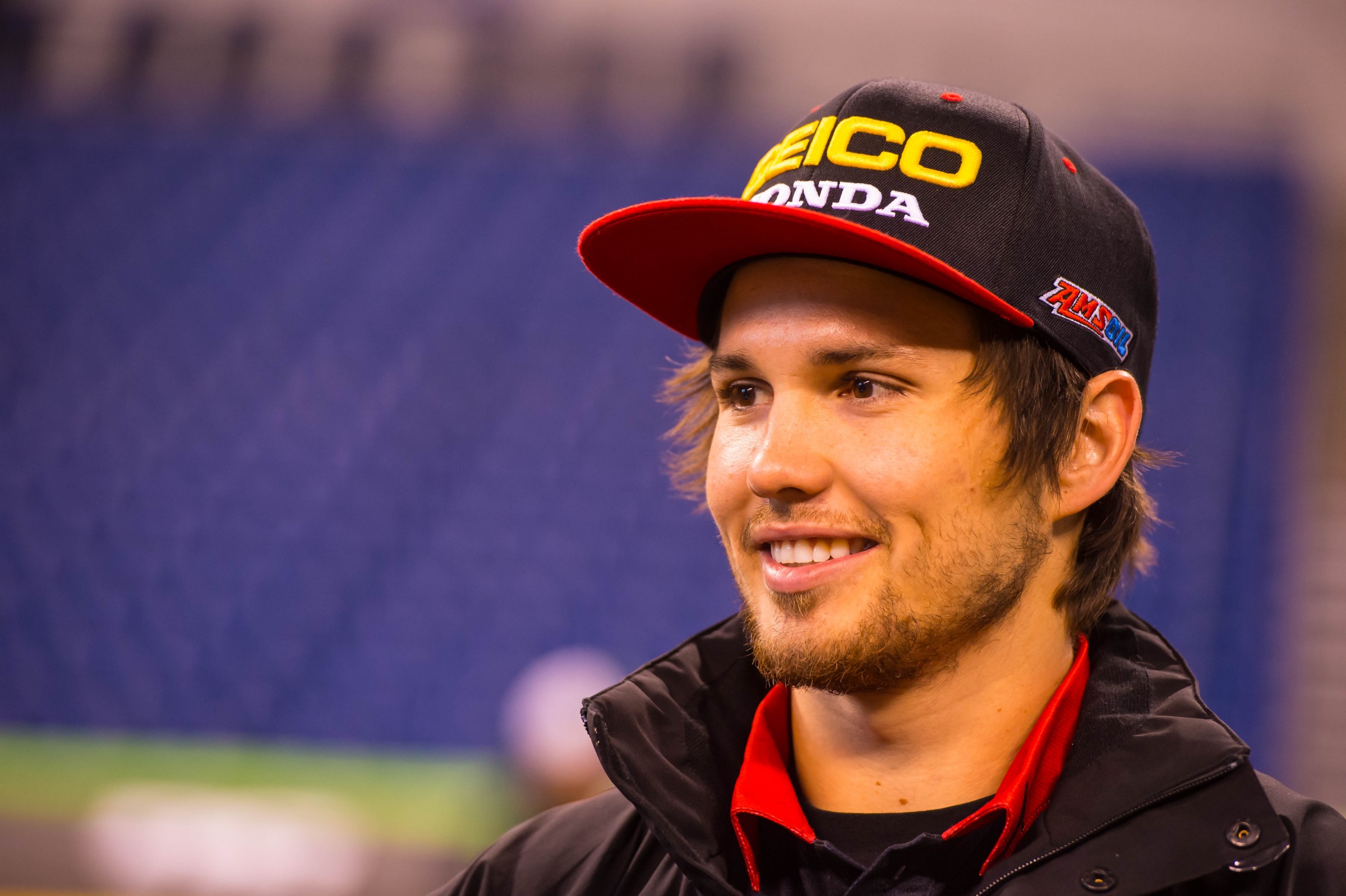 Hampshire tied his best finish of the season in Indy.