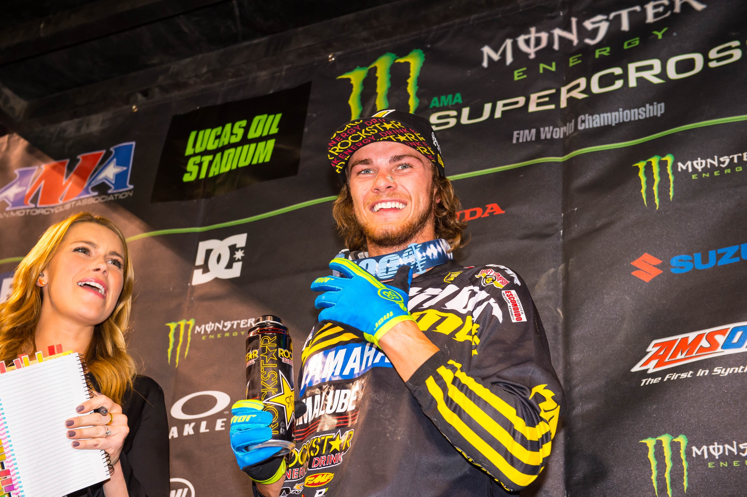 Aaron Plessinger is the fifth 250SX East Region winner in the five races so far.