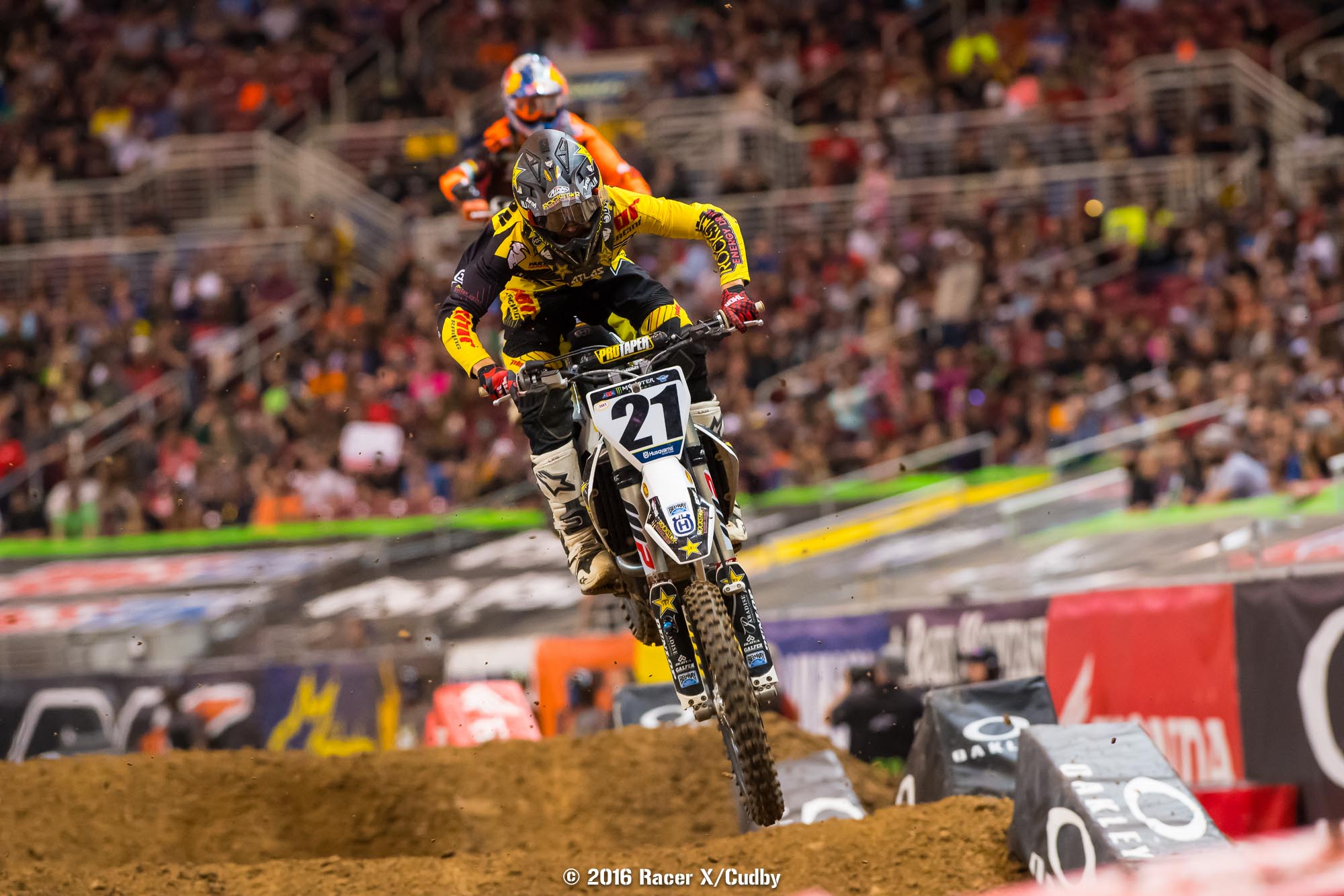 Jason Anderson hasn't made very many friends on the track this year.