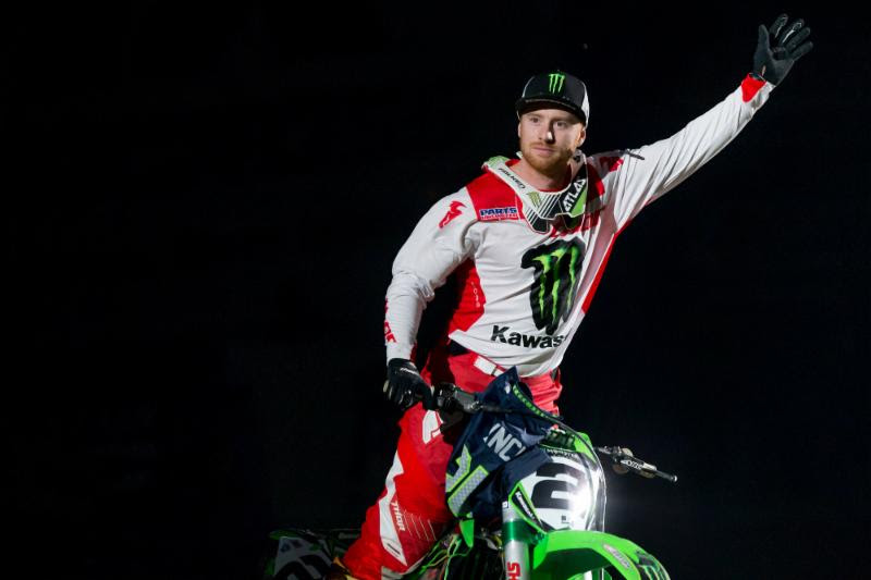 Washington native and four-time Monster Energy Supercross Champion Ryan Villopoto made a special appearance for the Tacoma fans.