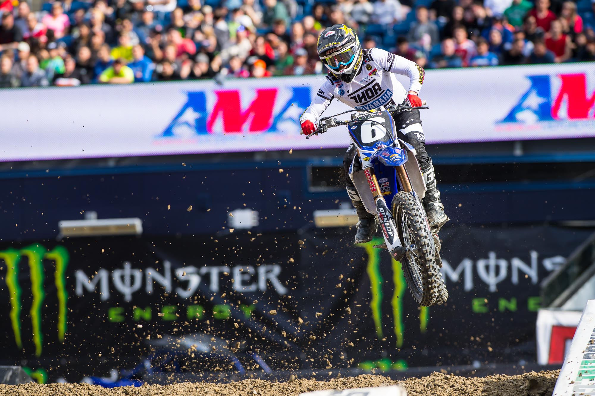 JMart rode so hard to overcome a bad start, but could only get to second.