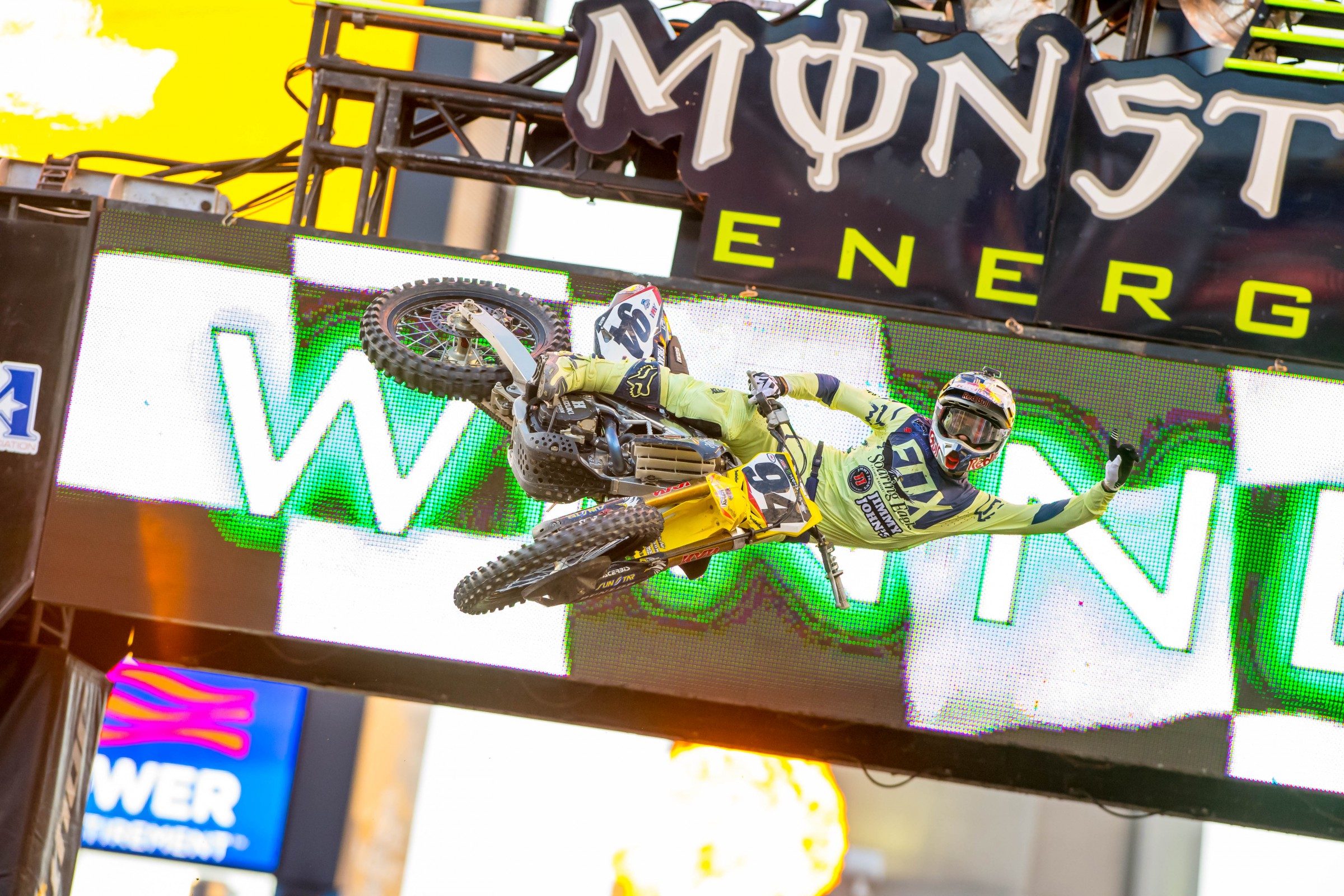 Roczen captured his fourth win of the season on Saturday.