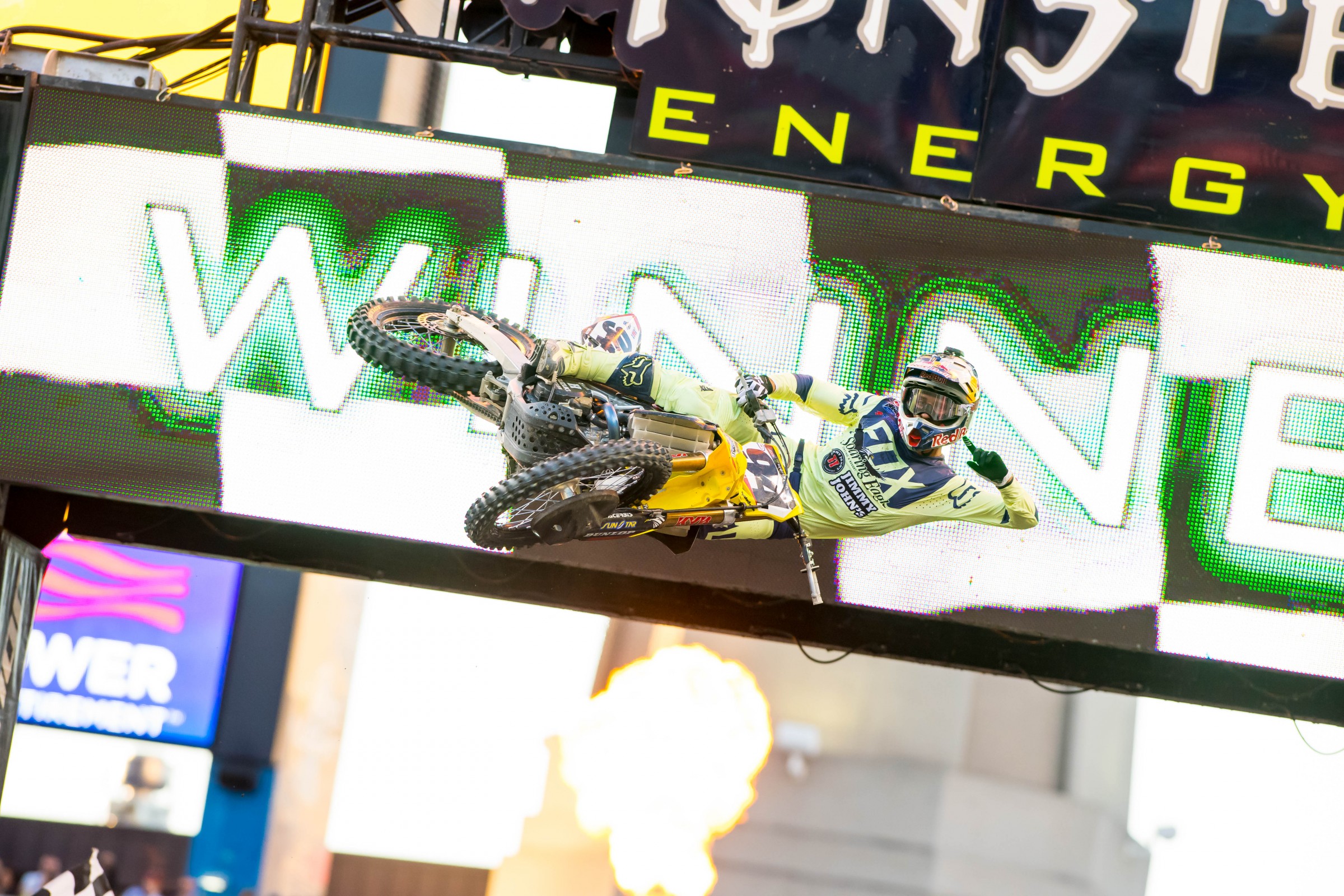 Flawless 20 laps for Roczen on Saturday.