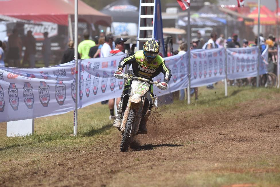 Layne Michael is looking to earn a spot on the podium this weekend in South Carolina.