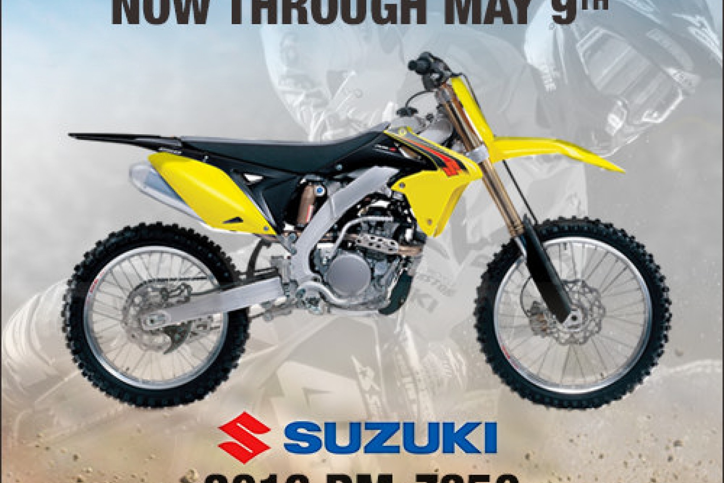 Win a 2016 RMZ250 From Motorcycle Superstore