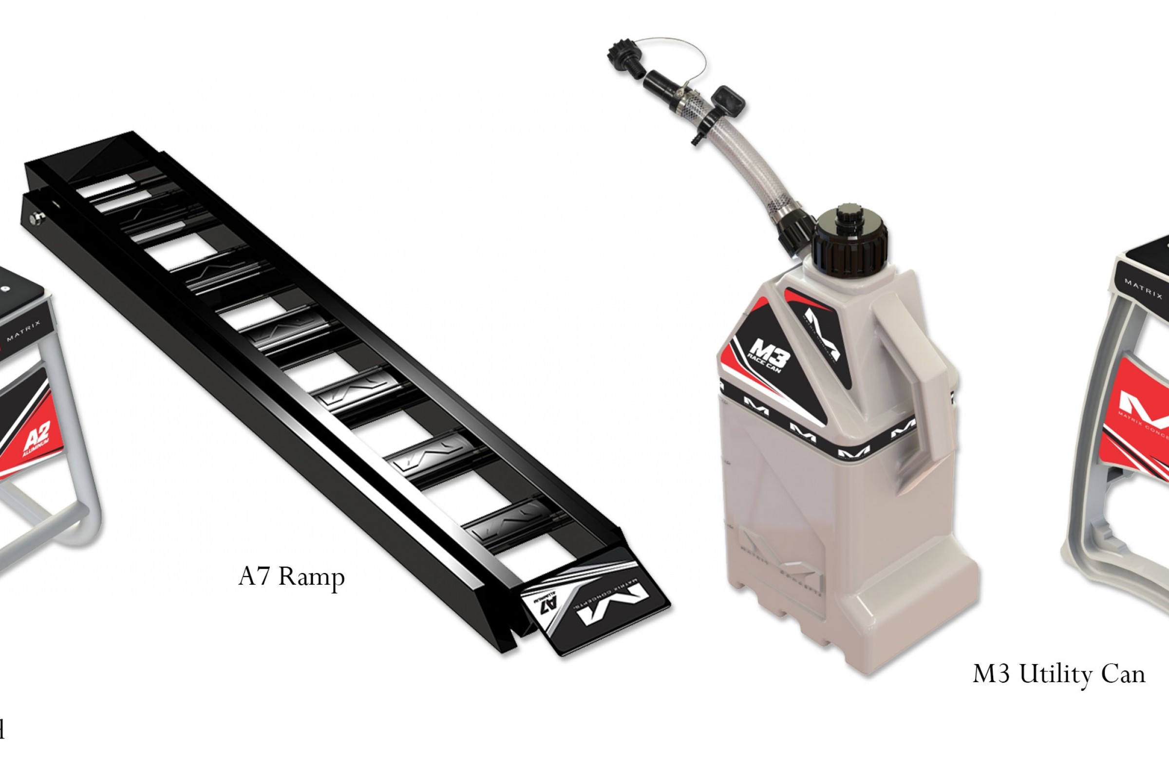 Matrix Concepts' New Stand, Ramps and Utility Can Designs