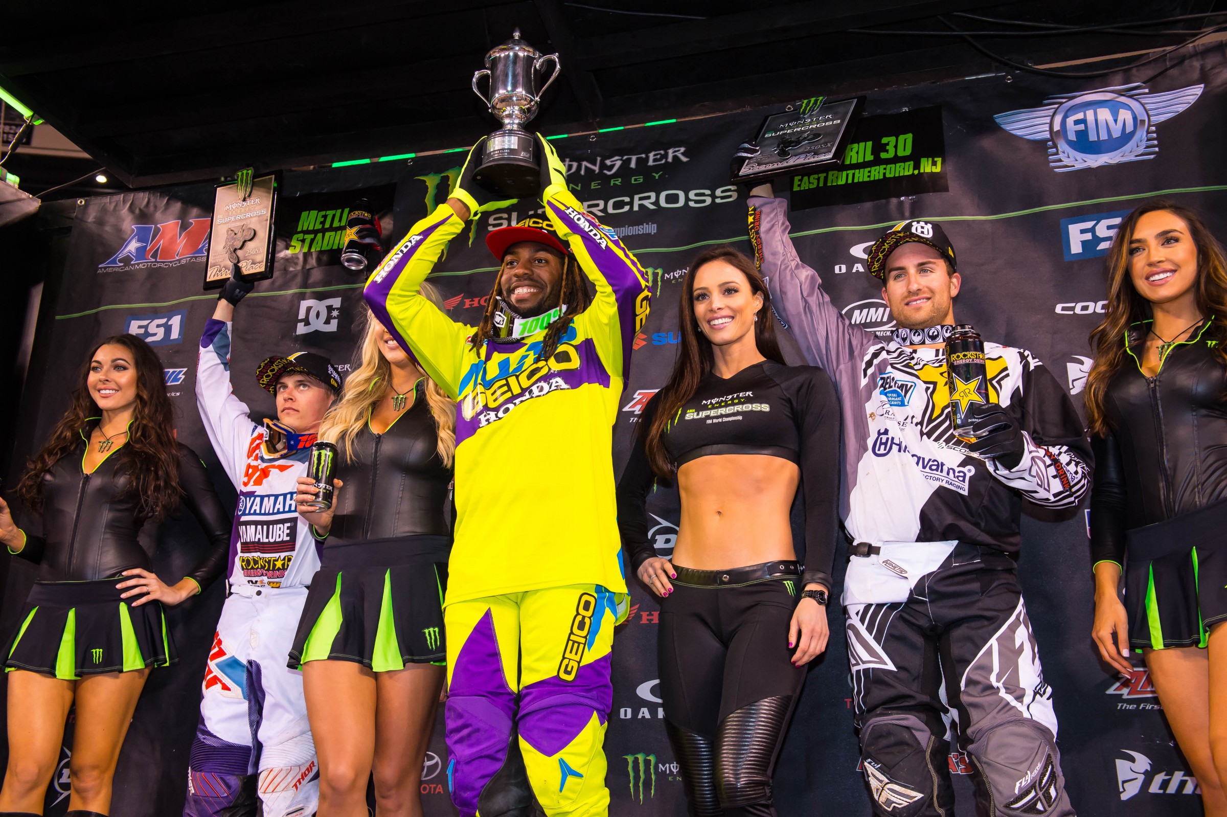 GEICO Honda’s Malcolm Stewart is a race away from joining his big brother James as a 250SX Champion.