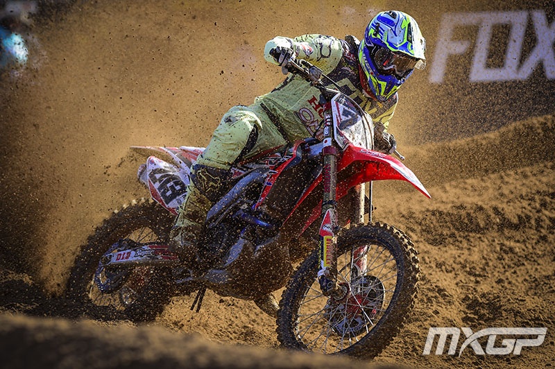 The Slovenian teenager Tim Gajser is off to a fast start in his first season aboard a 450.
