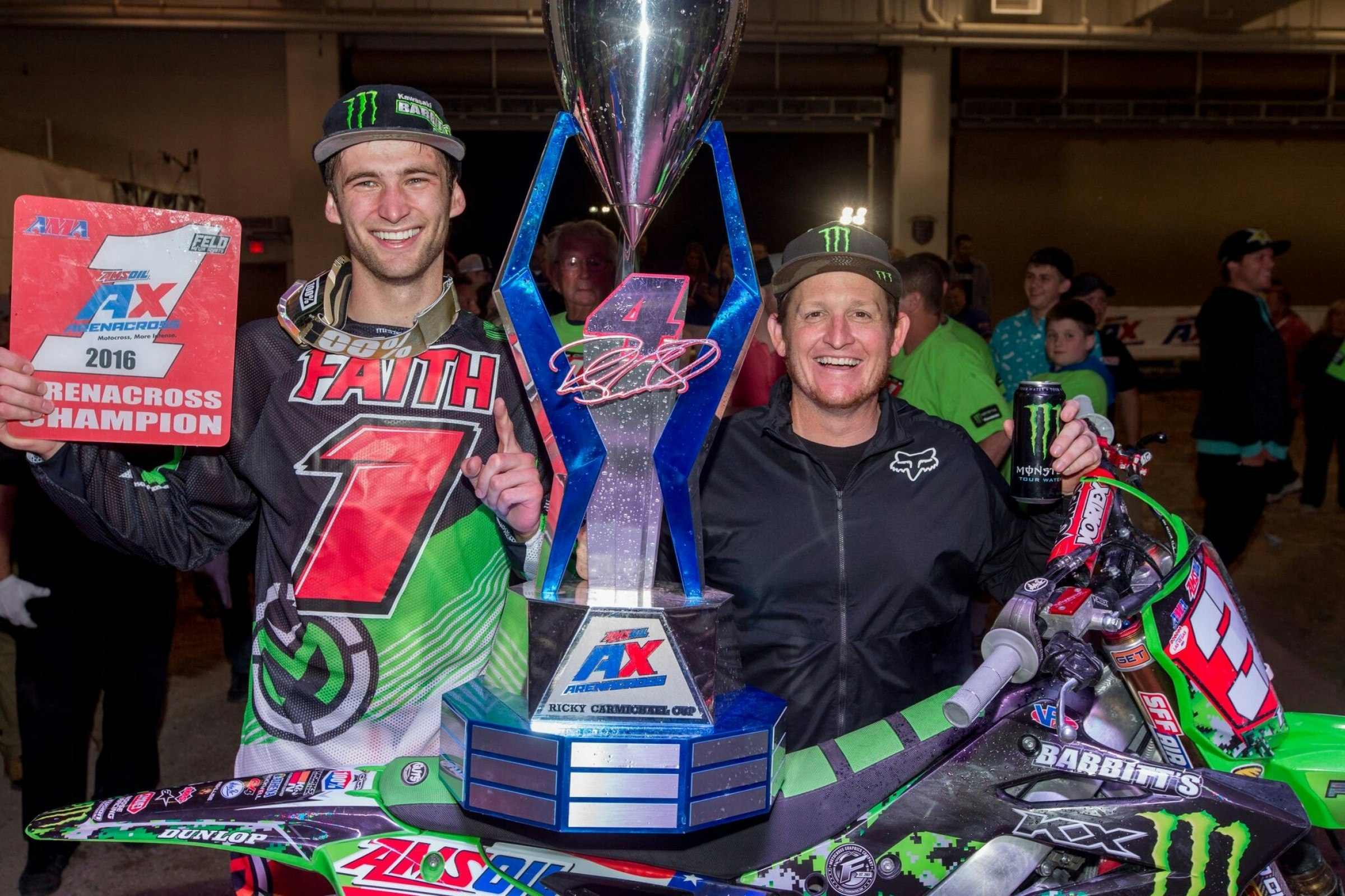 Gavin Faith Captures First Career Amsoil Arenacross Championship