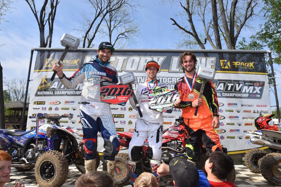 Joel Hetrick won his second race in a row at the Ironman National.