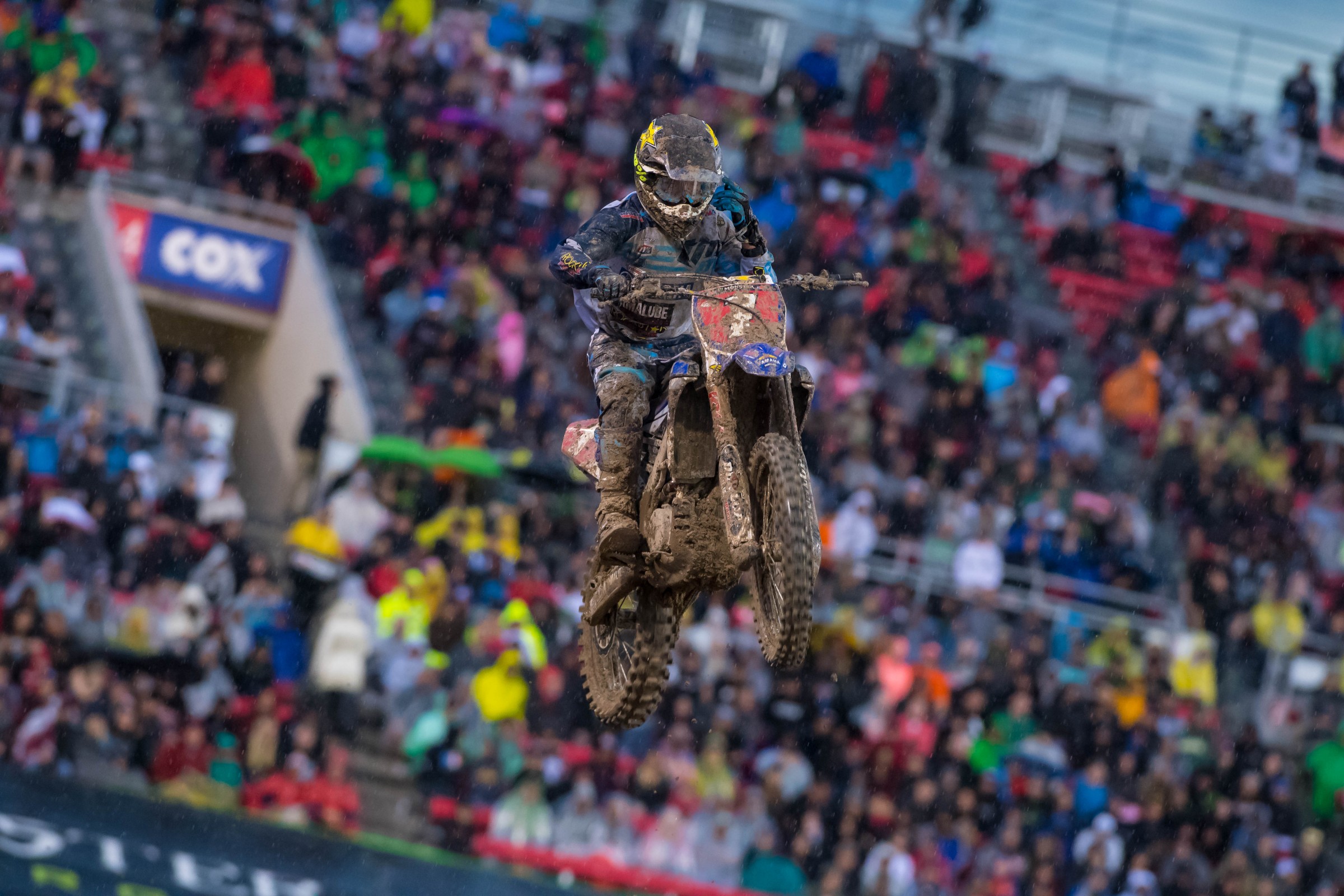 Webb clinched his second straight 250SX West Region title Saturday night.