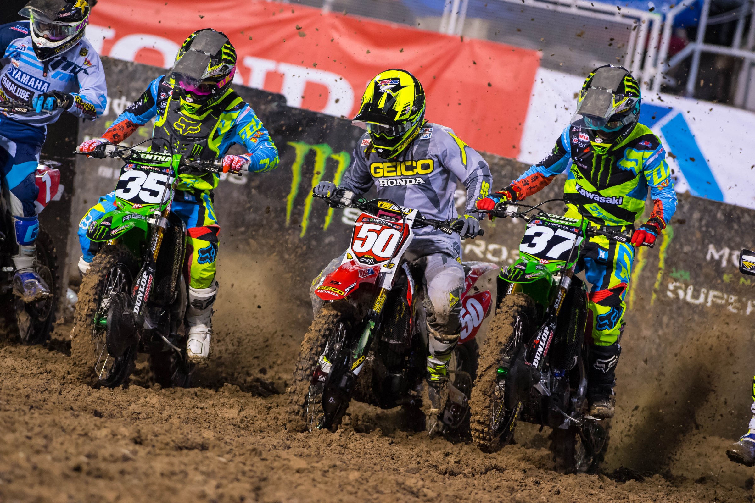 “It wasn’t the most ideal situation but at the end of the night we won and that’s what it’s all about.