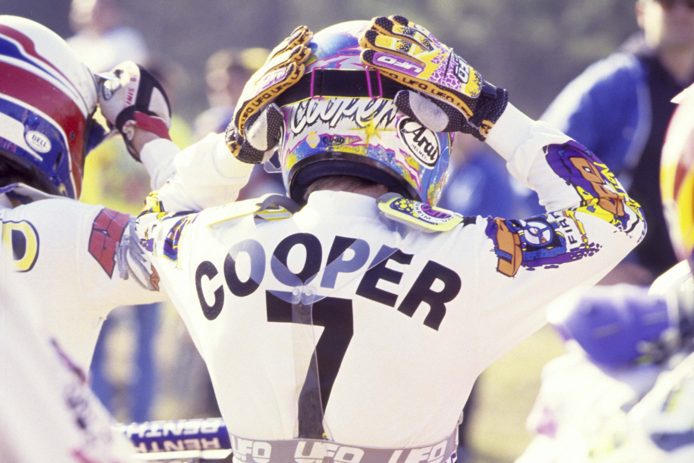 Guy Cooper is a 125cc National Champion.