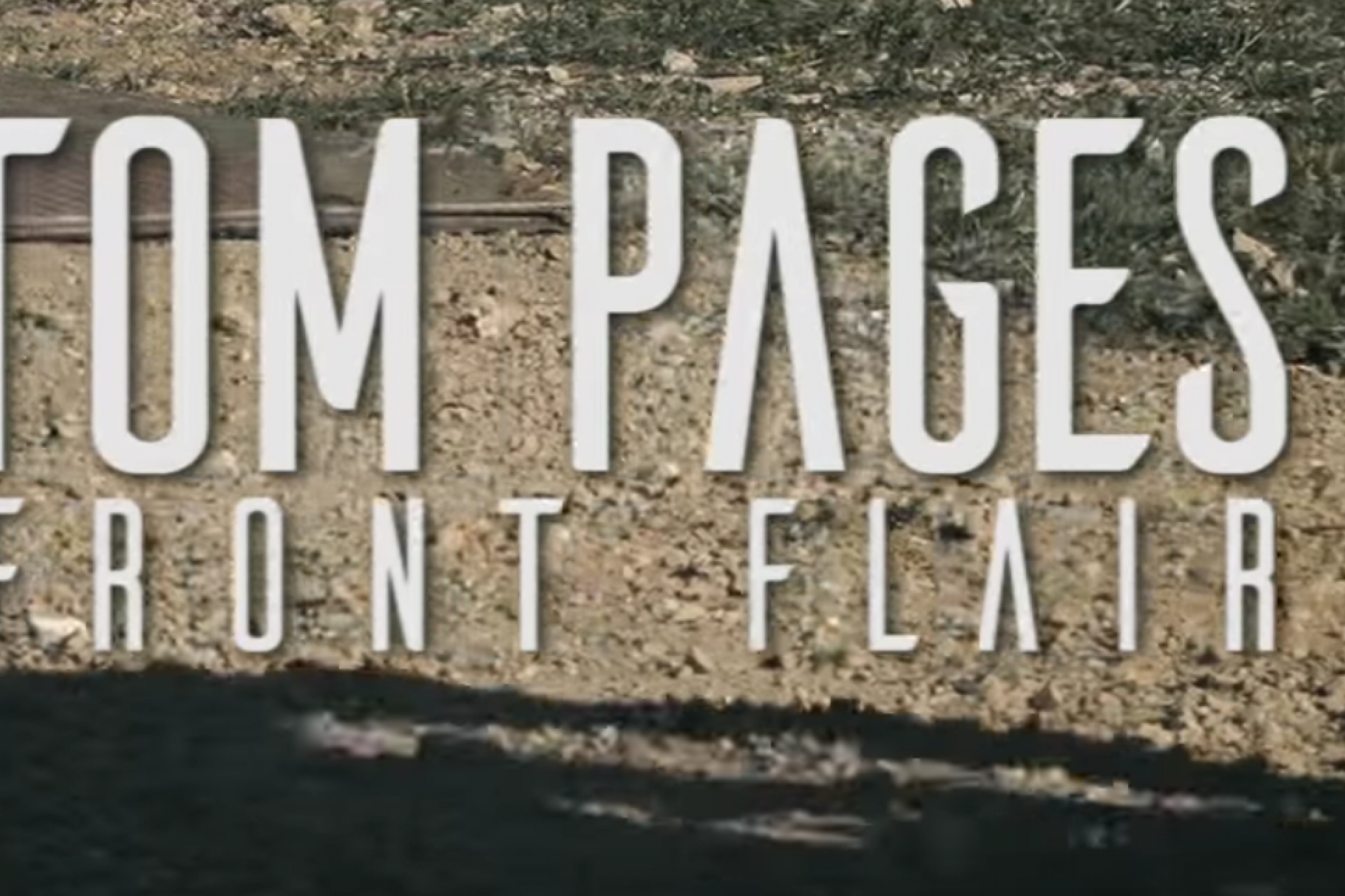Watch: Tom Pages Land Front Flair