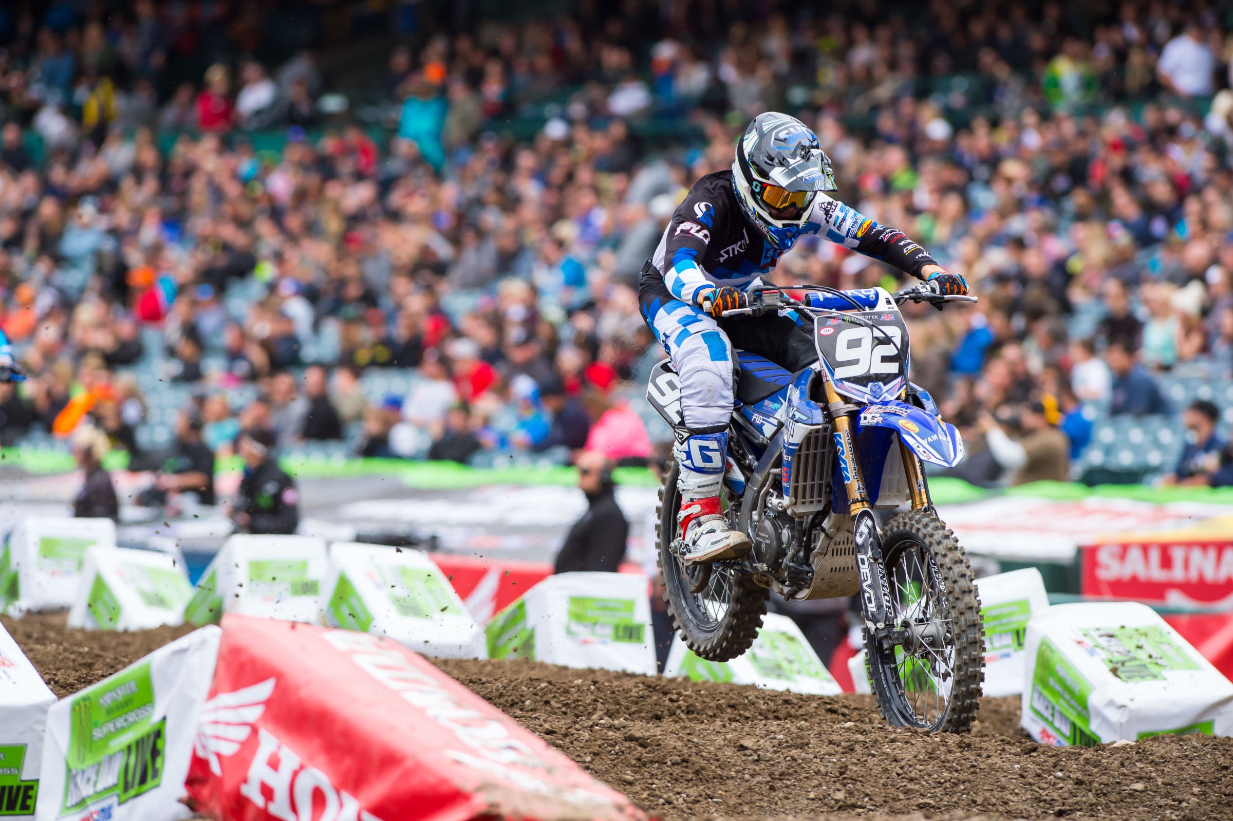 Breece made two 250SX West Region main events in 2016.