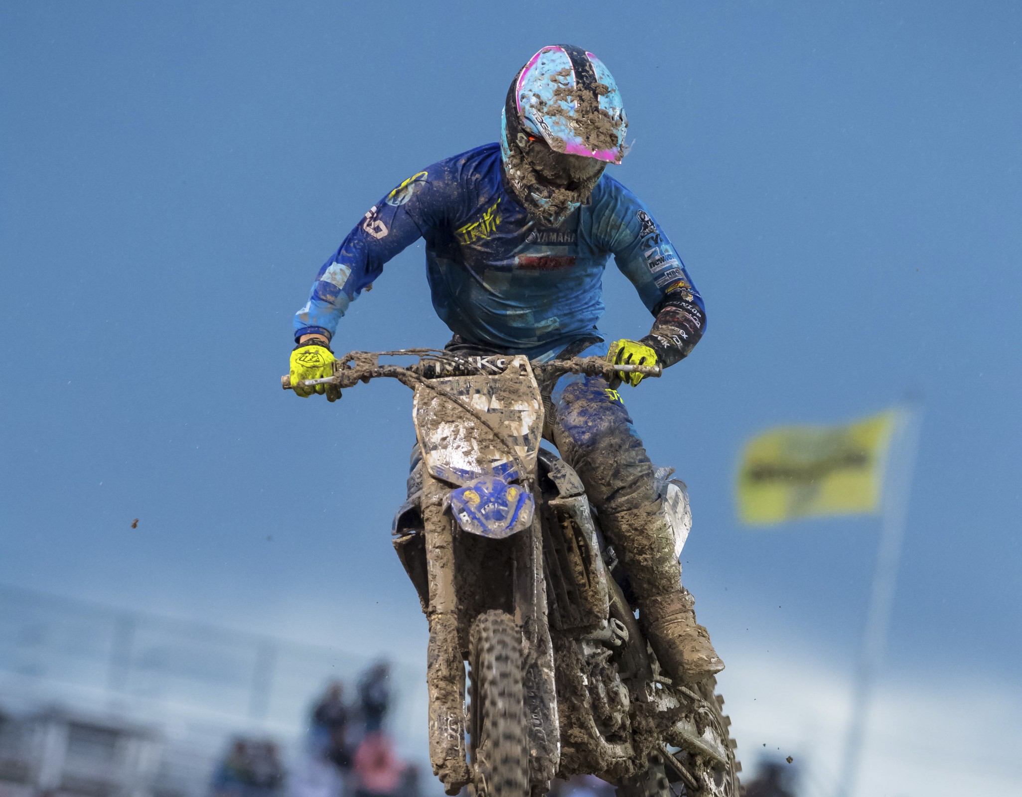 Breece raced Amsoil Arenacross the night before an epic mudder in Las Vegas.