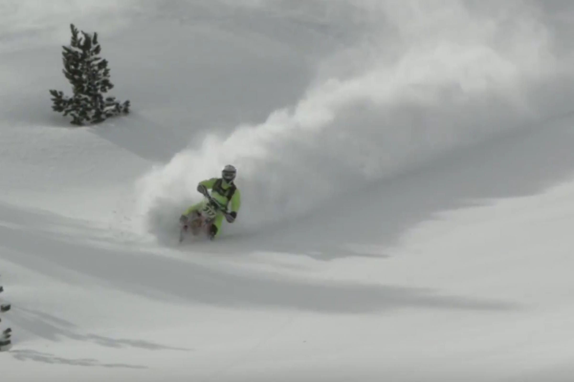 Watch: The Evolution of Backcountry Snowbiking
