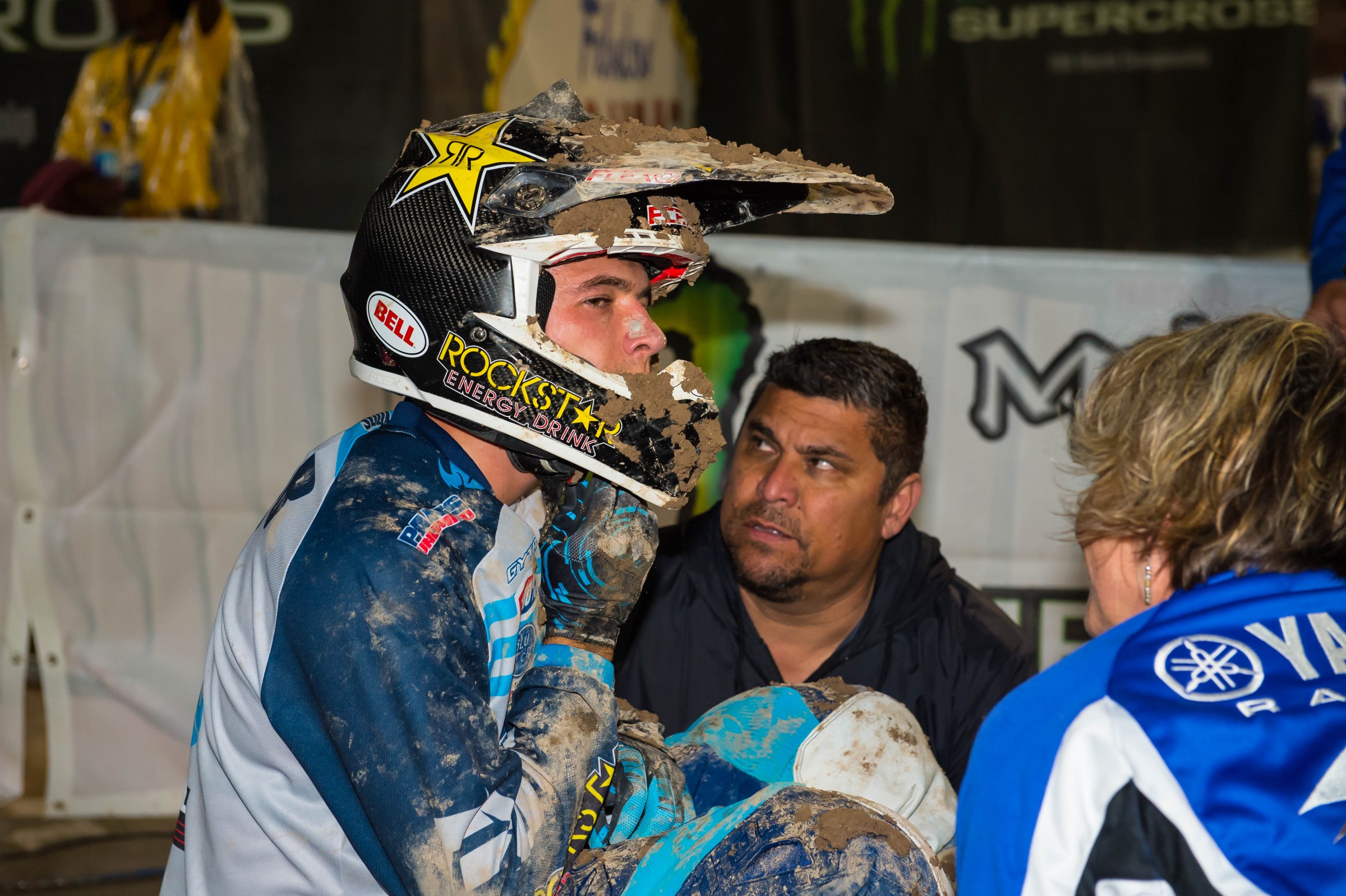 Despite a broken wrist, Cooper Webb clinched the 250SX West Region in Las Vegas.
