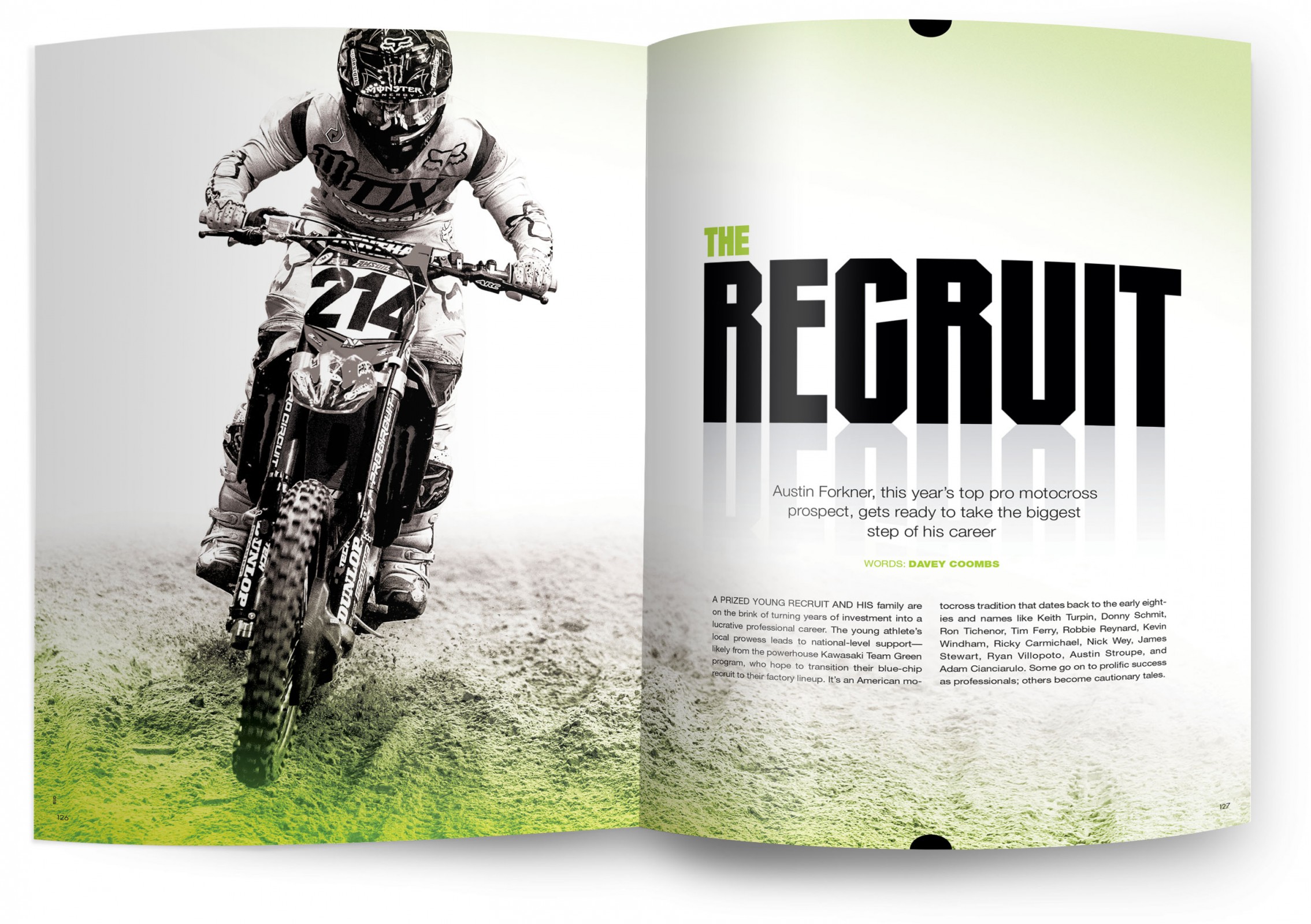 Read more about Austin Forkner's upcoming pro debut in the July 2016 issue of Racer X Illustrated.