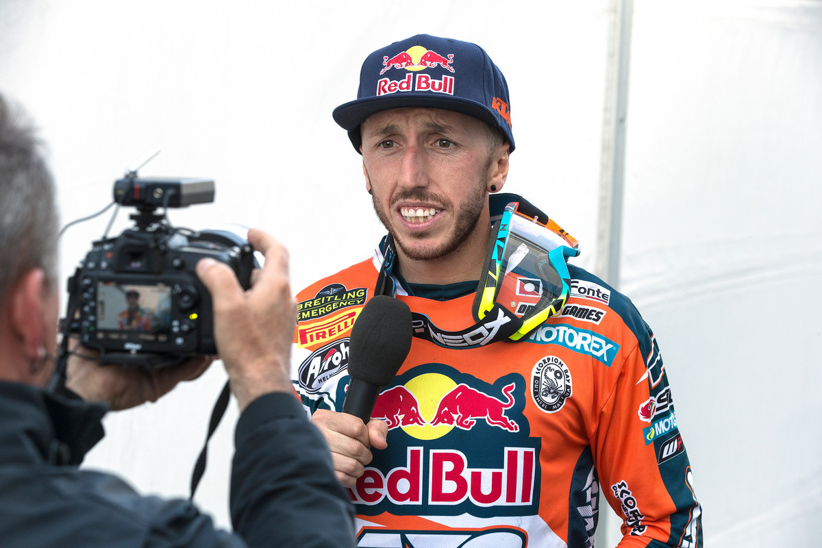 Tony Cairoli got his first win in nearly a year in Germany, but he did it in dominant fashion, going 1-1.