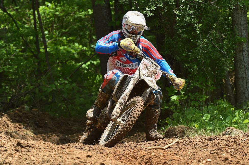 Thad Duvall put in one on his best riders of the season ultimately finishing in third.