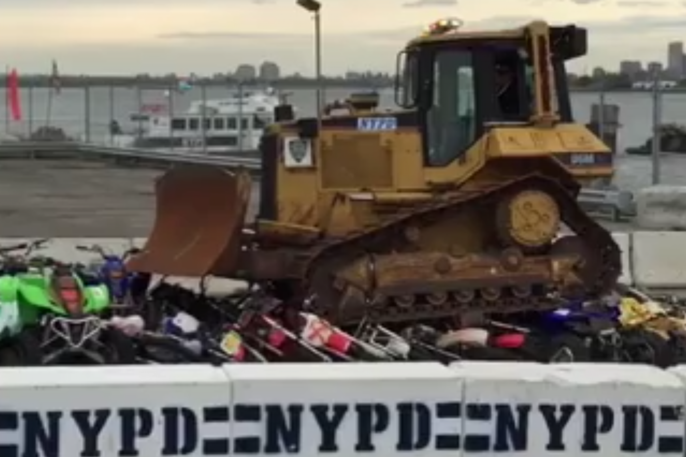 NYPD Smashes Bikes and ATVs, Pisses A Bunch of People Off