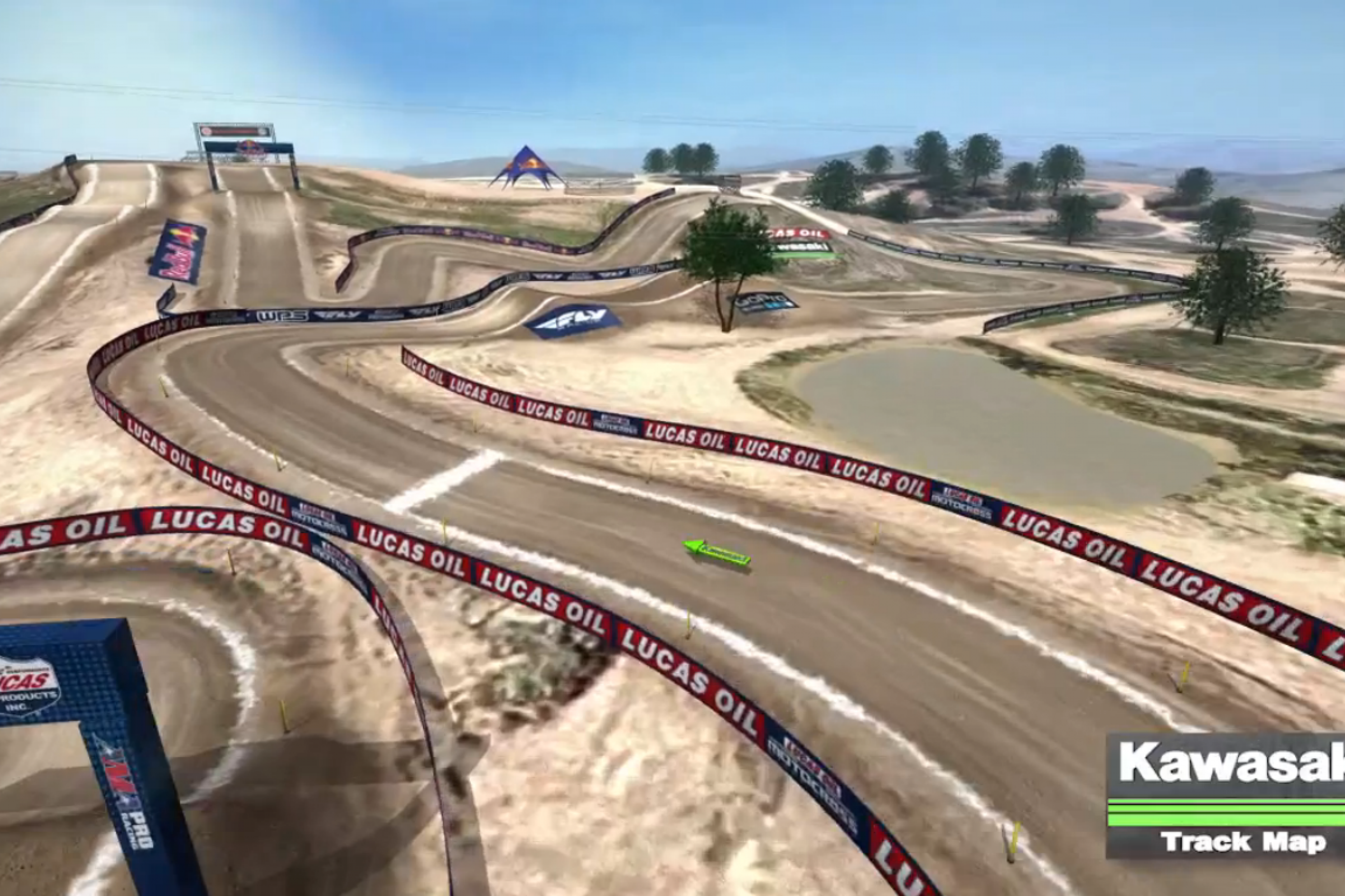 Hangtown Animated Track Map