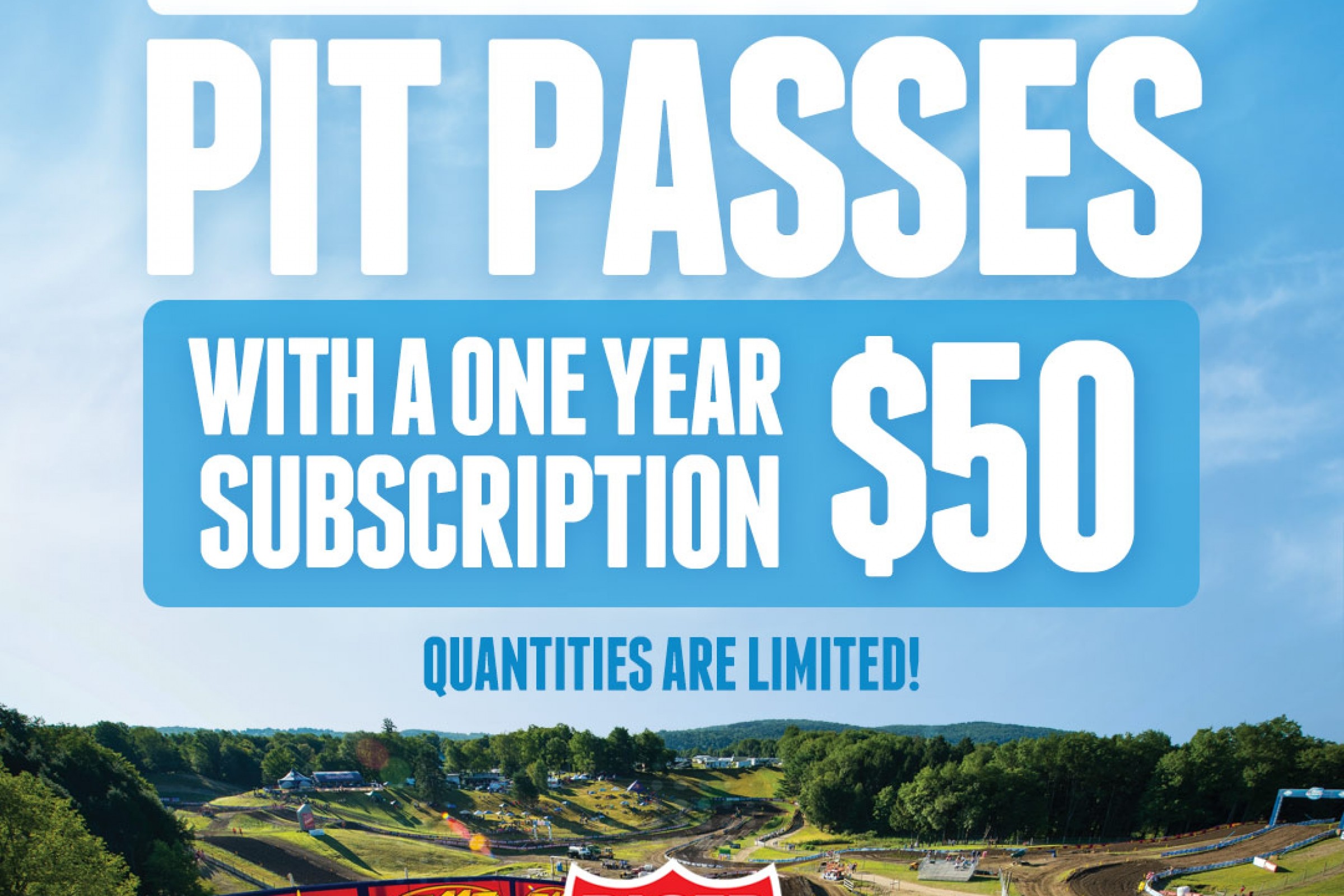 All Day Pit Passes at Hangtown