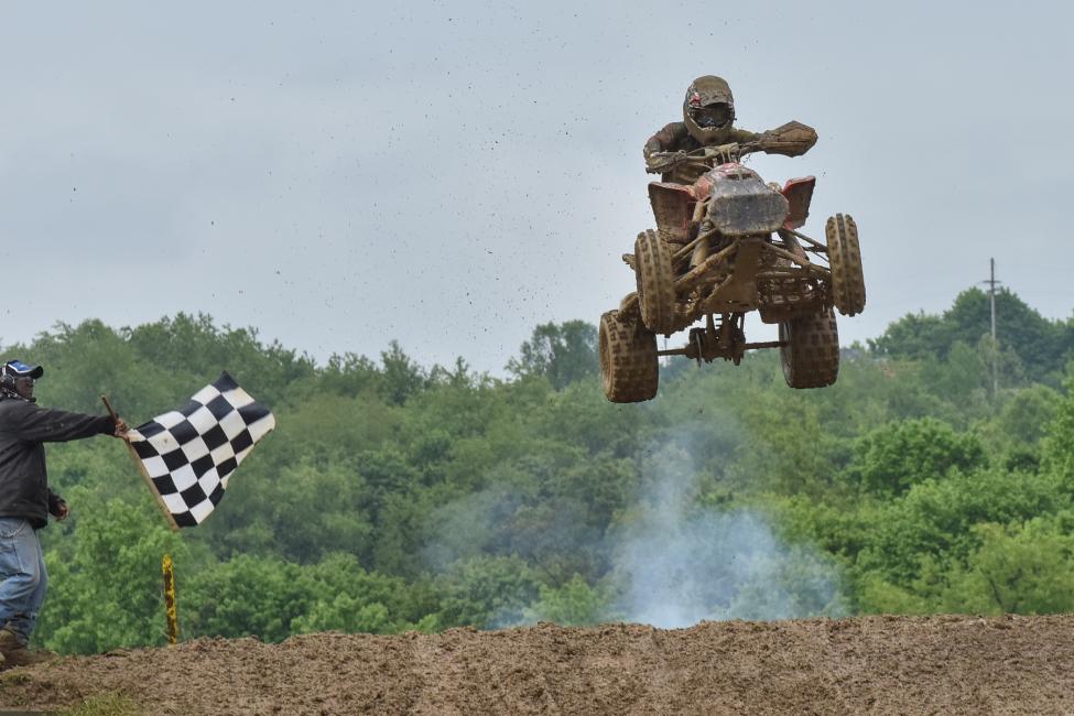 Hetrick has won three rounds in a row in the ATV Motocross Championship.