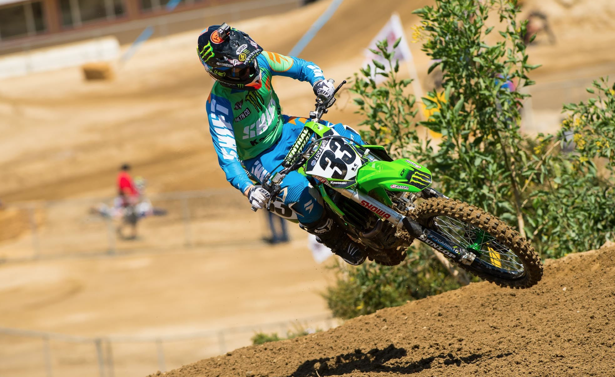Josh Grant is right at home at Glen Helen.
