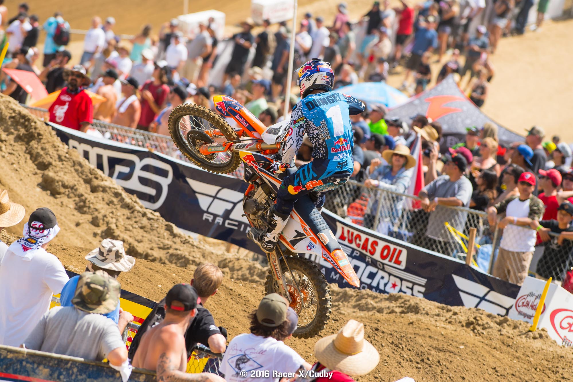 Dungey made a few uncharacteristic moves when he was trying to chase down Roczen.