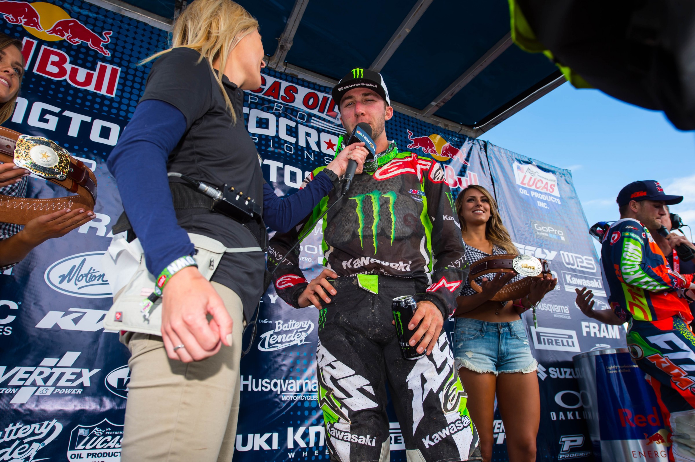 You can even tell in Eli's post race interviews that he's not happy with third--and he'll keep working to get to where he was last year.