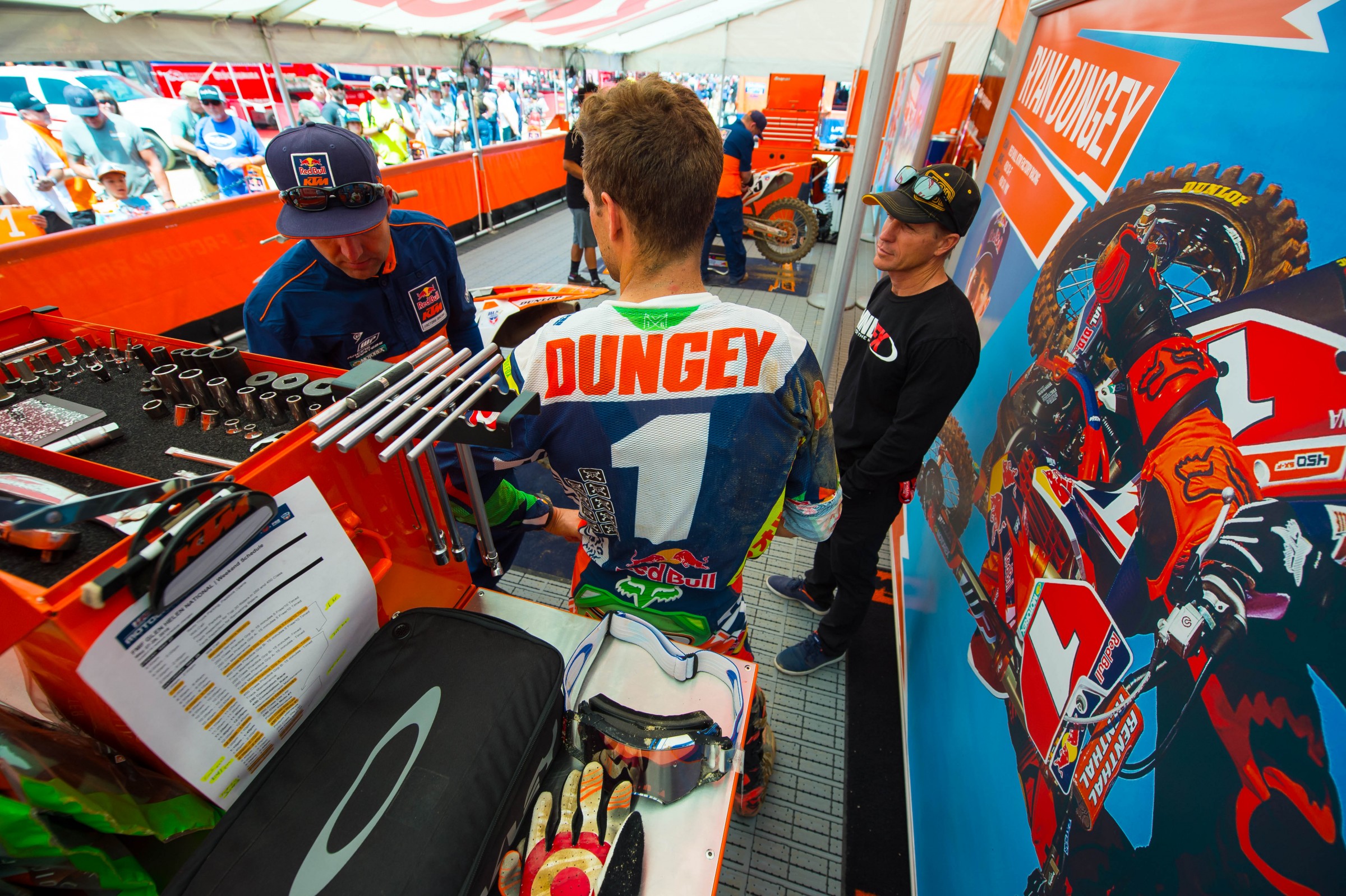 This crew will also have to go to work on catching Roczen.