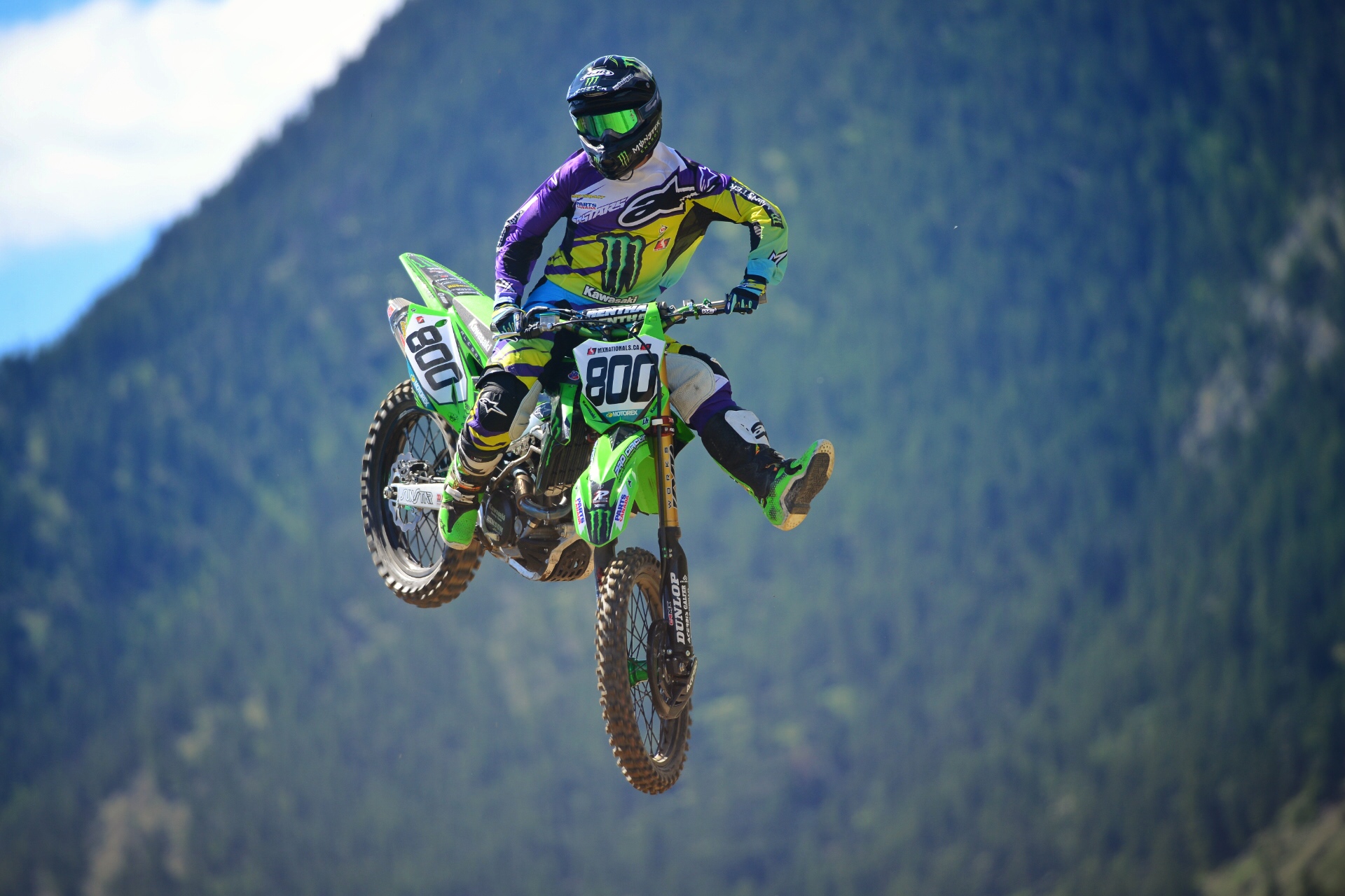 Mike Alessi on his new Monster Kawasaki
