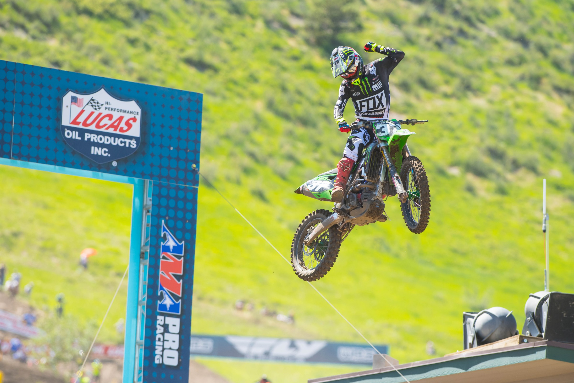 Savatgy takes the red plate into the break after his win on Saturday.