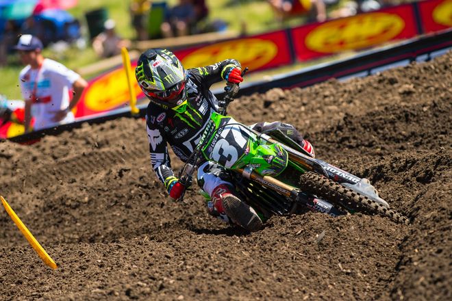 Savatgy controls the 250MX standings after six motos.