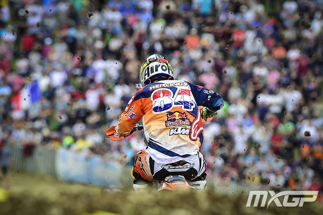 Herlings has won all but one moto this season in MX2.