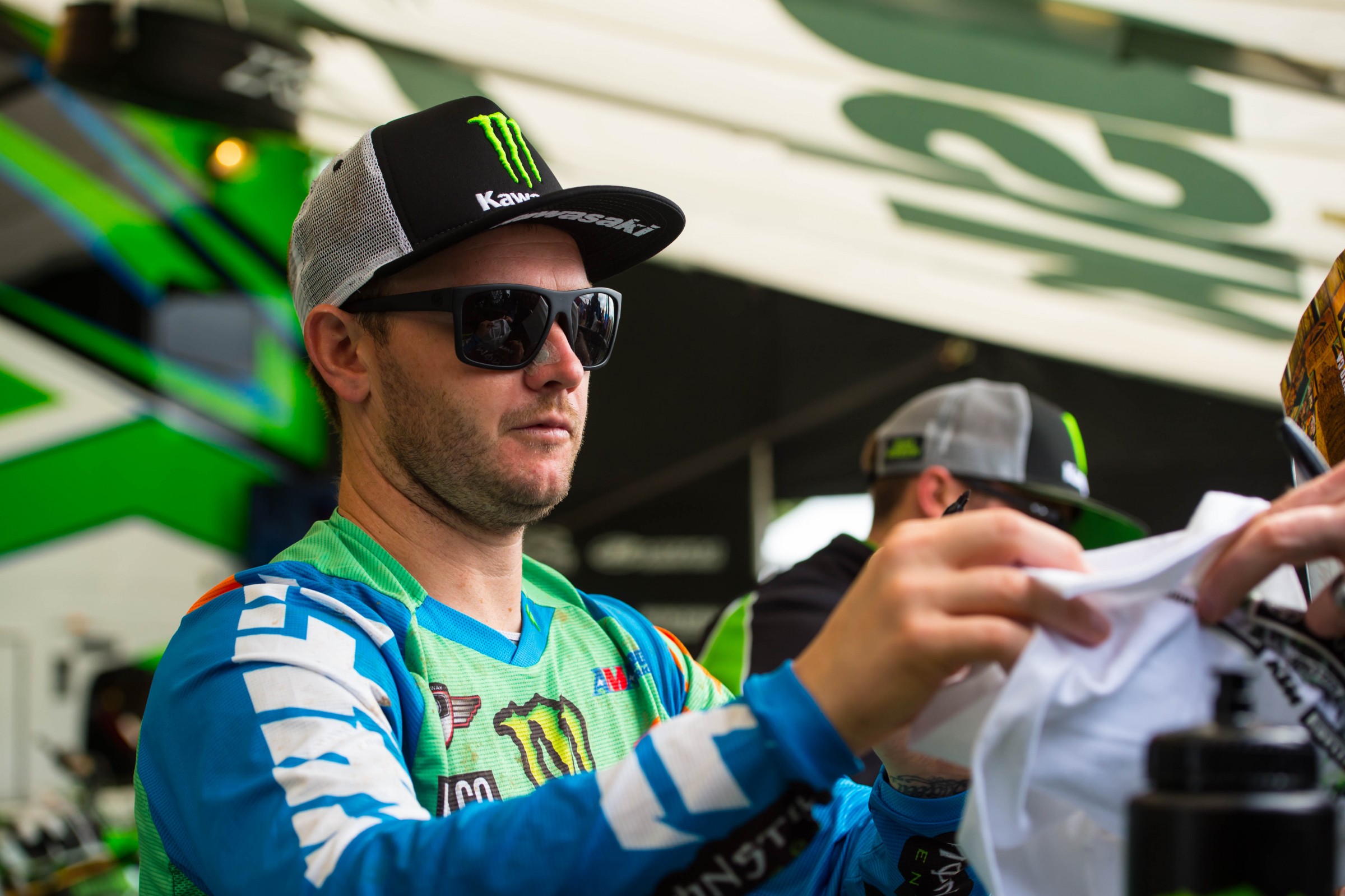 At one point in 2016, Grant wasn't sure he would be racing this season.