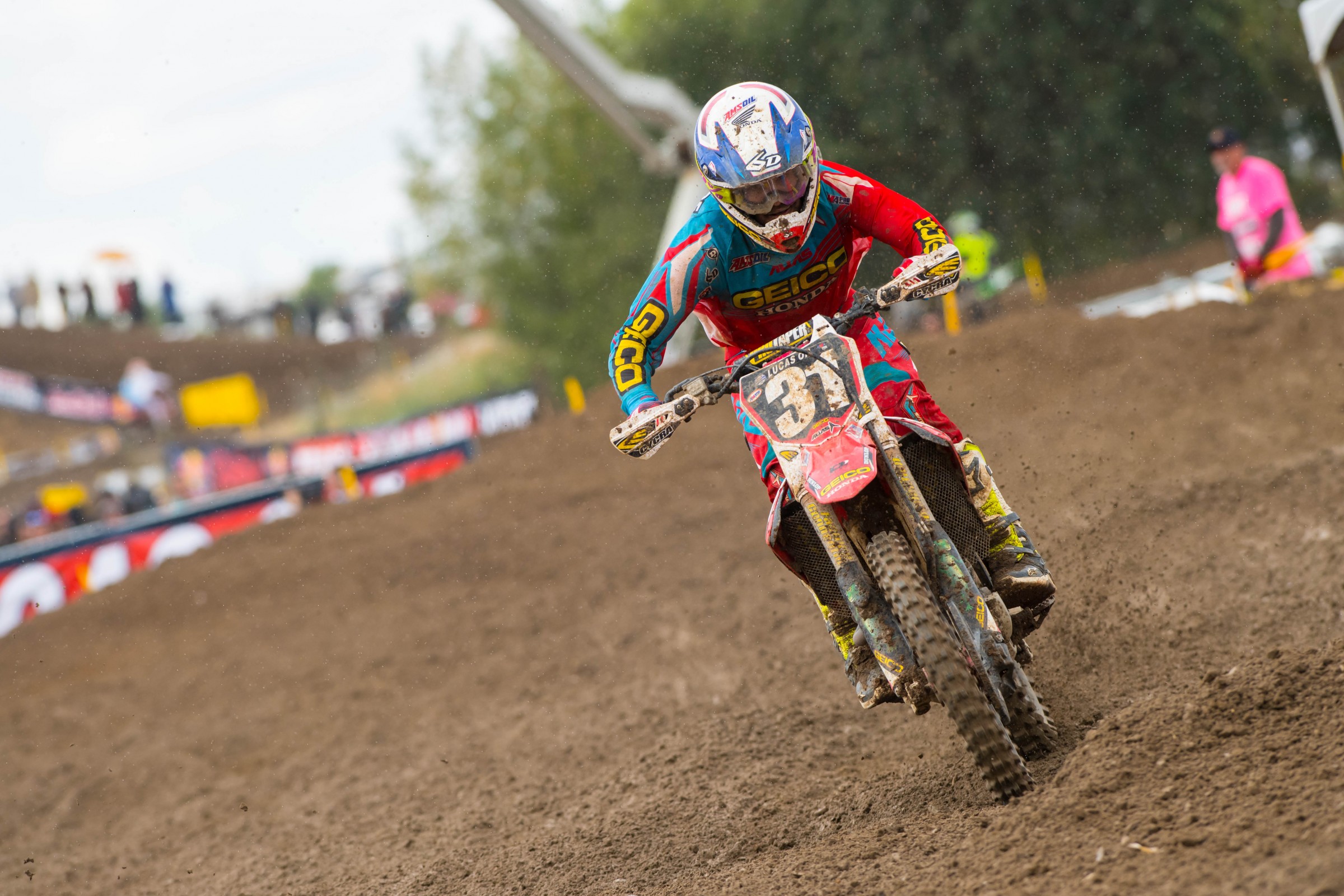 Both Hampshire (pictured) and Smith will return to GEICO next season.