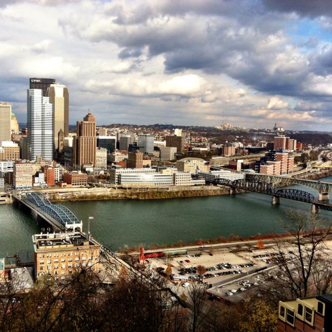 A spectacular view from Mt. Washington.