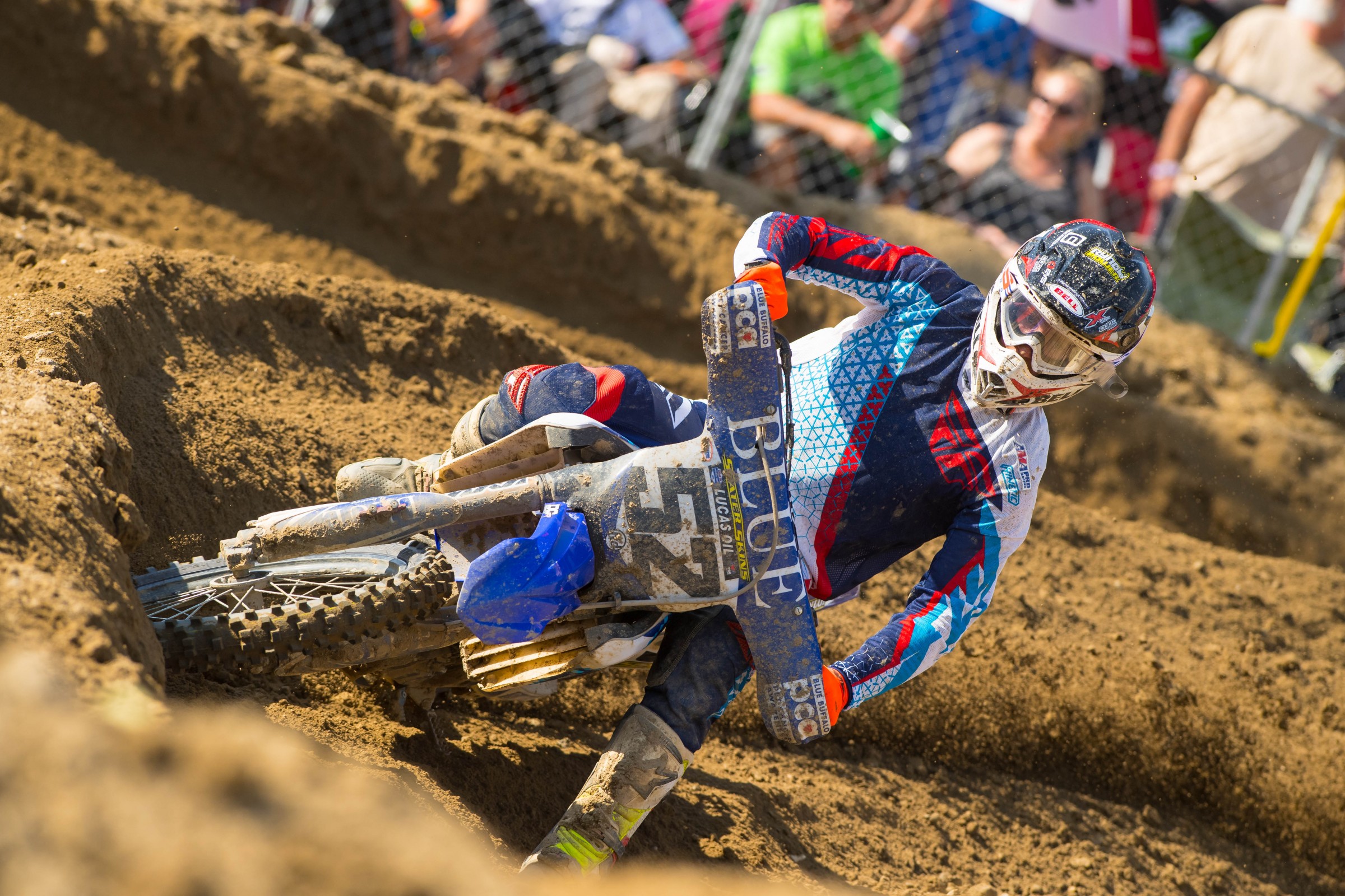 LaMay has collected 14 points in two rounds with the BLUE Buffalo/Slater Skins Yamaha team.