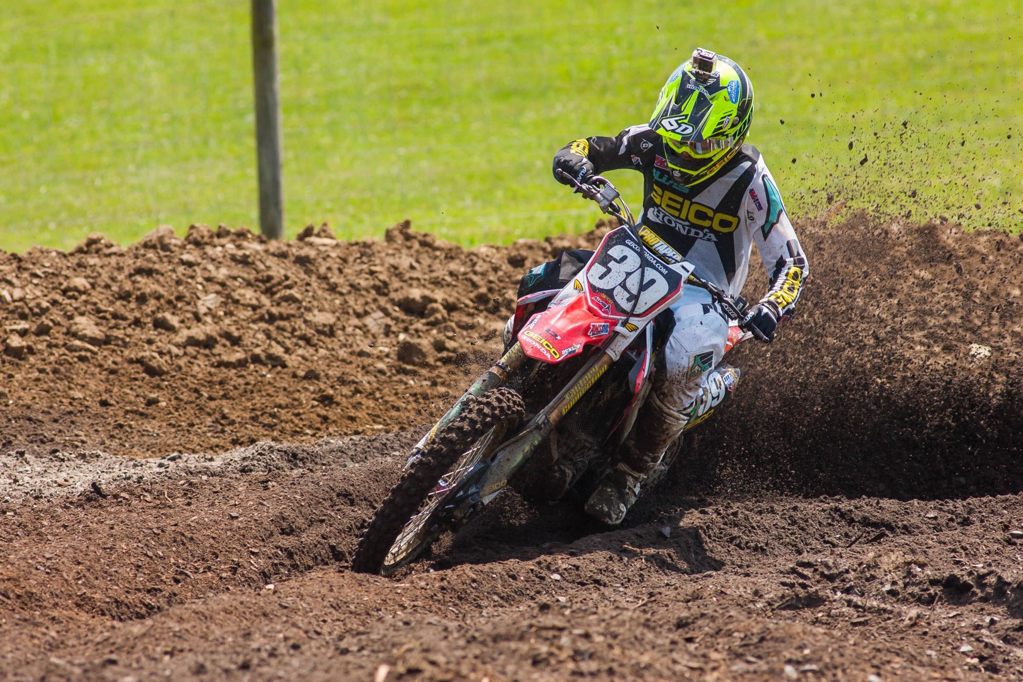 Jordon Smith is hoping for another podium finish this weekend.