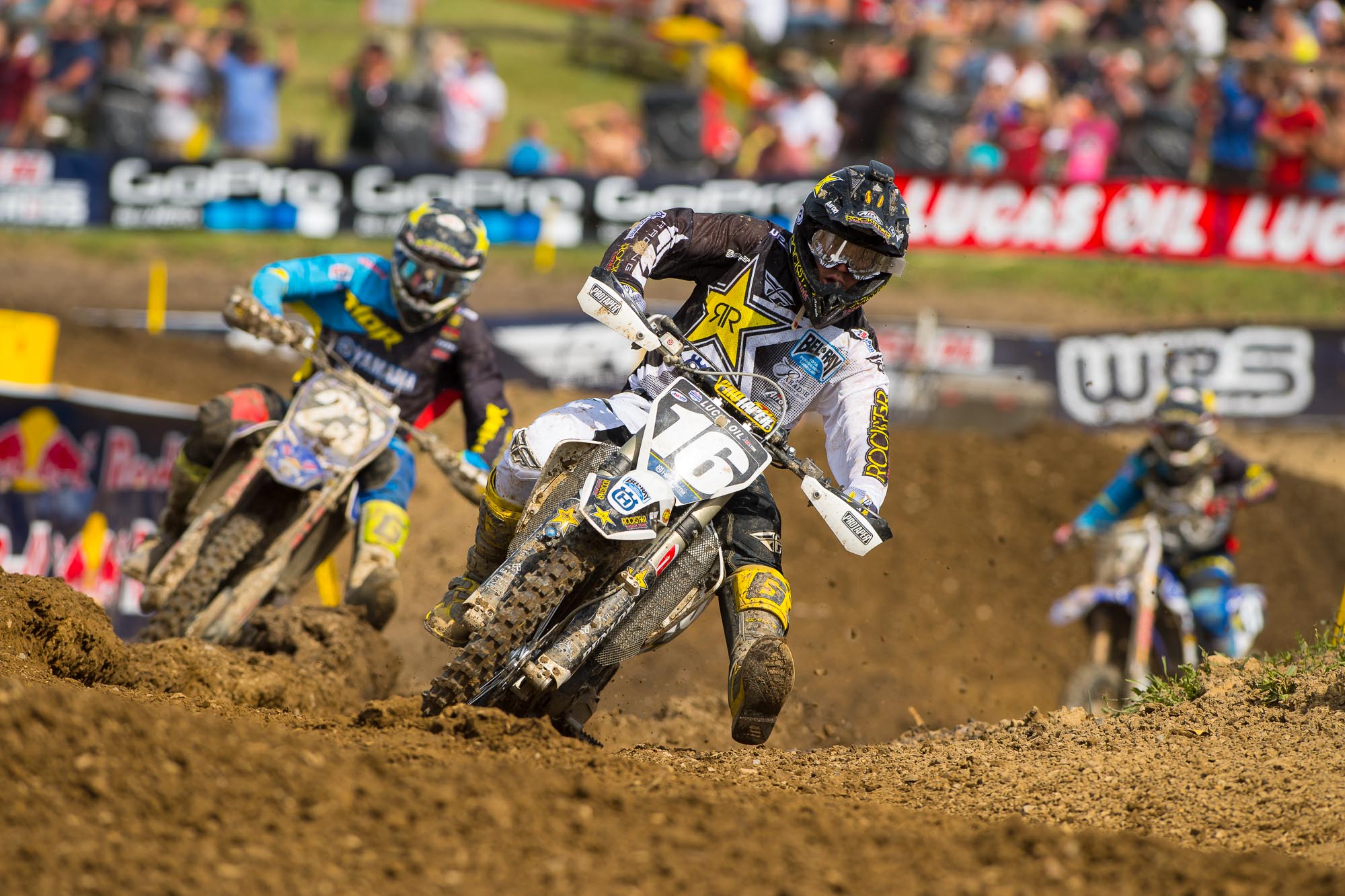 Zach Osborne won his first career moto on Saturday.