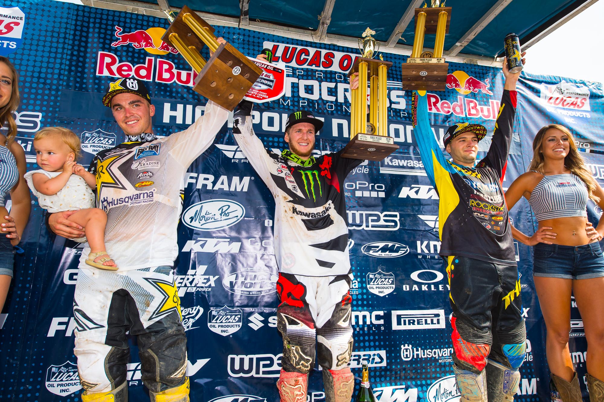 Osborne, Savatgy and Webb on the podium.