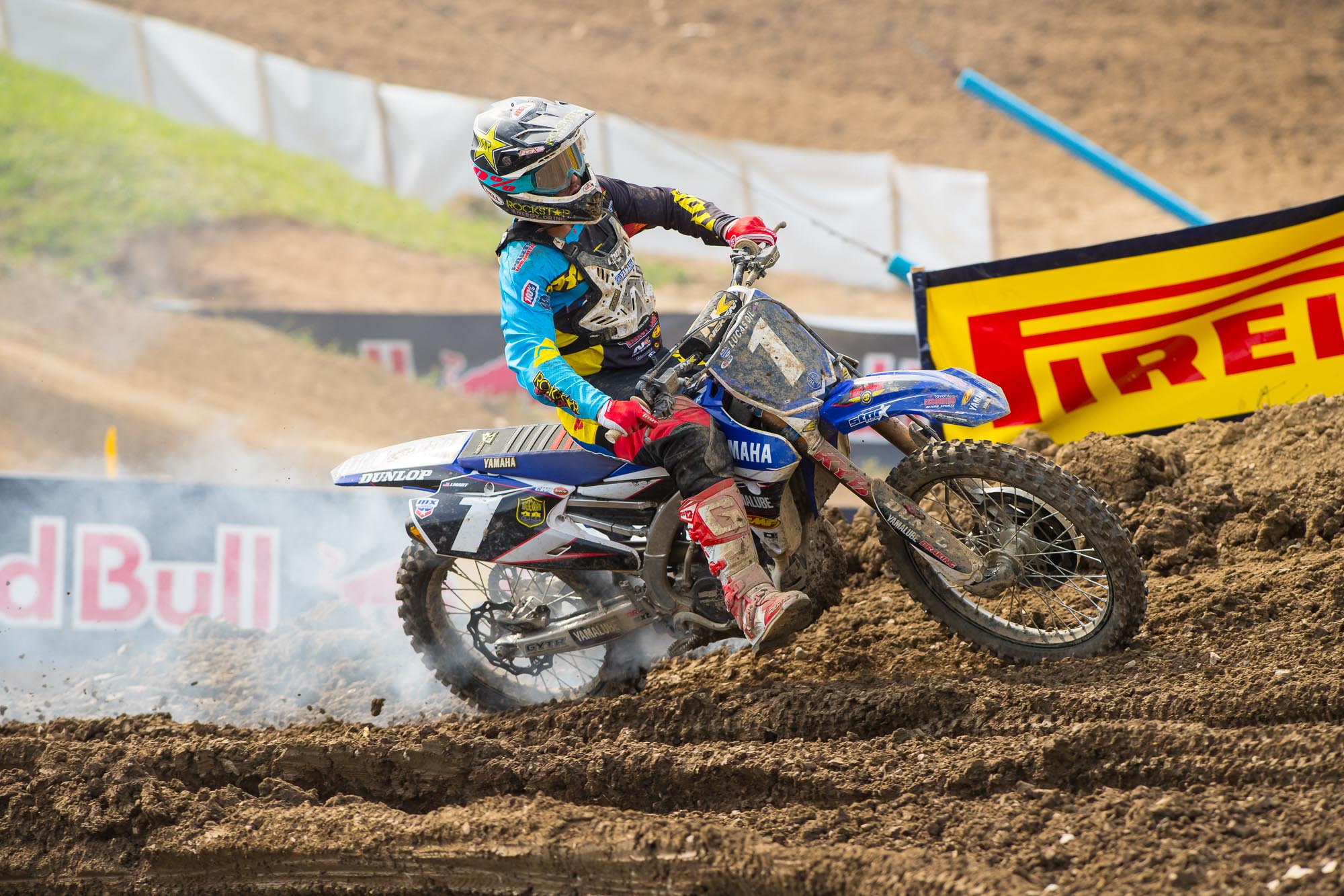 A similar result for brother Jeremy in the second moto.